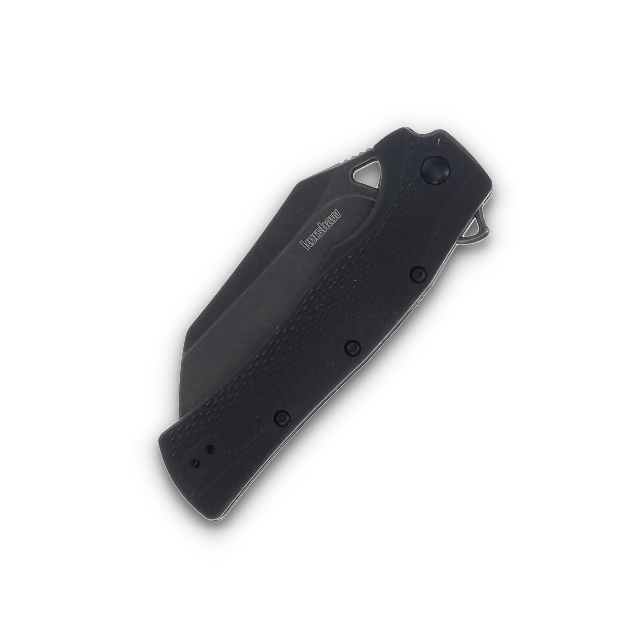 Kershaw Dawnstar Folding Knife 3.5 Inch Plain Blackwash Hawkbill KS1423 View 5