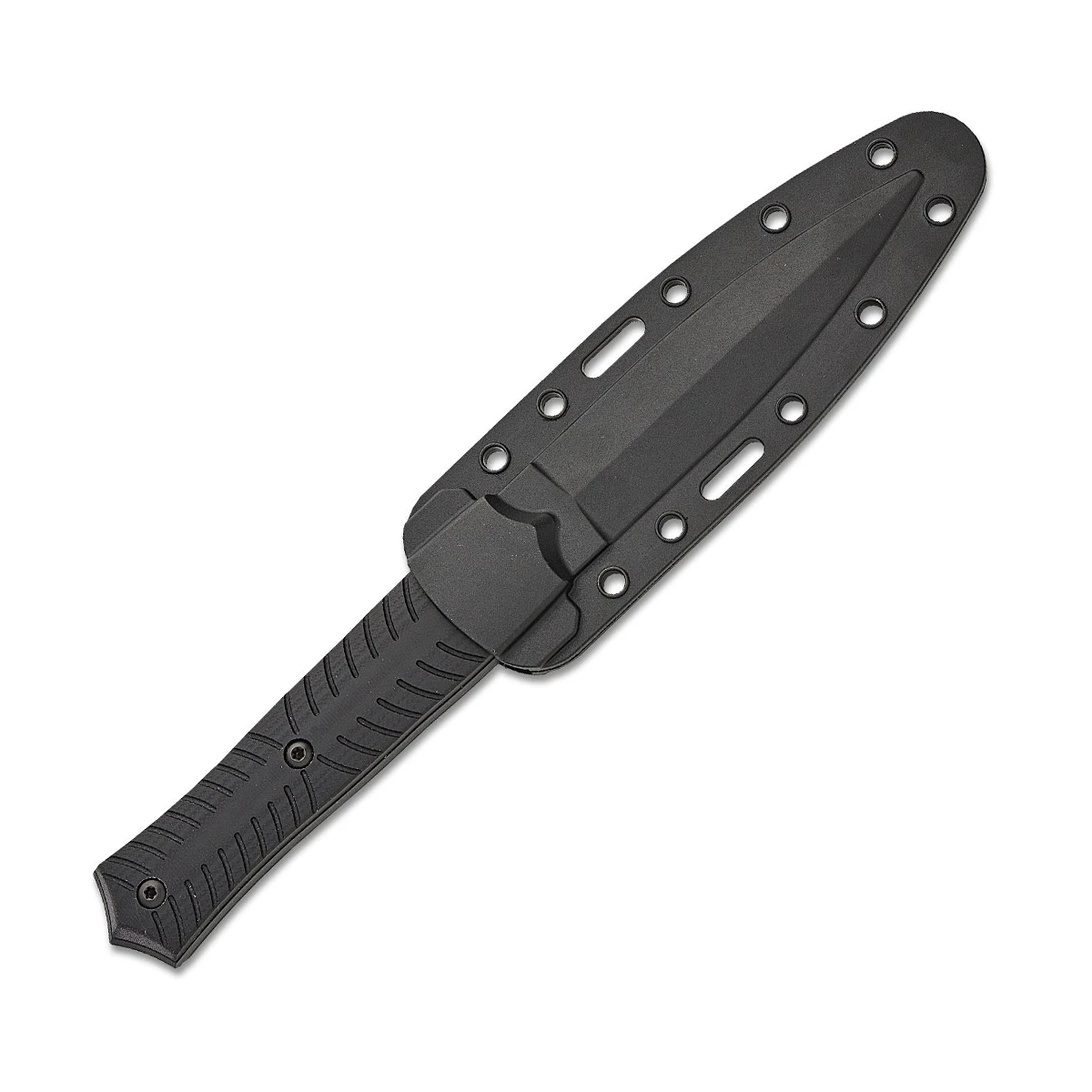 CRKT Xolotl Fixed Blade Knife 4.35in Partially Serrated G10 CR2263 View 5