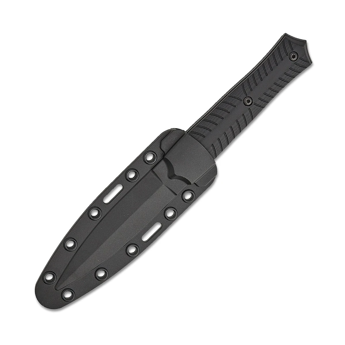 CRKT Xolotl Fixed Blade Knife 4.35in Partially Serrated G10 CR2263 View 4