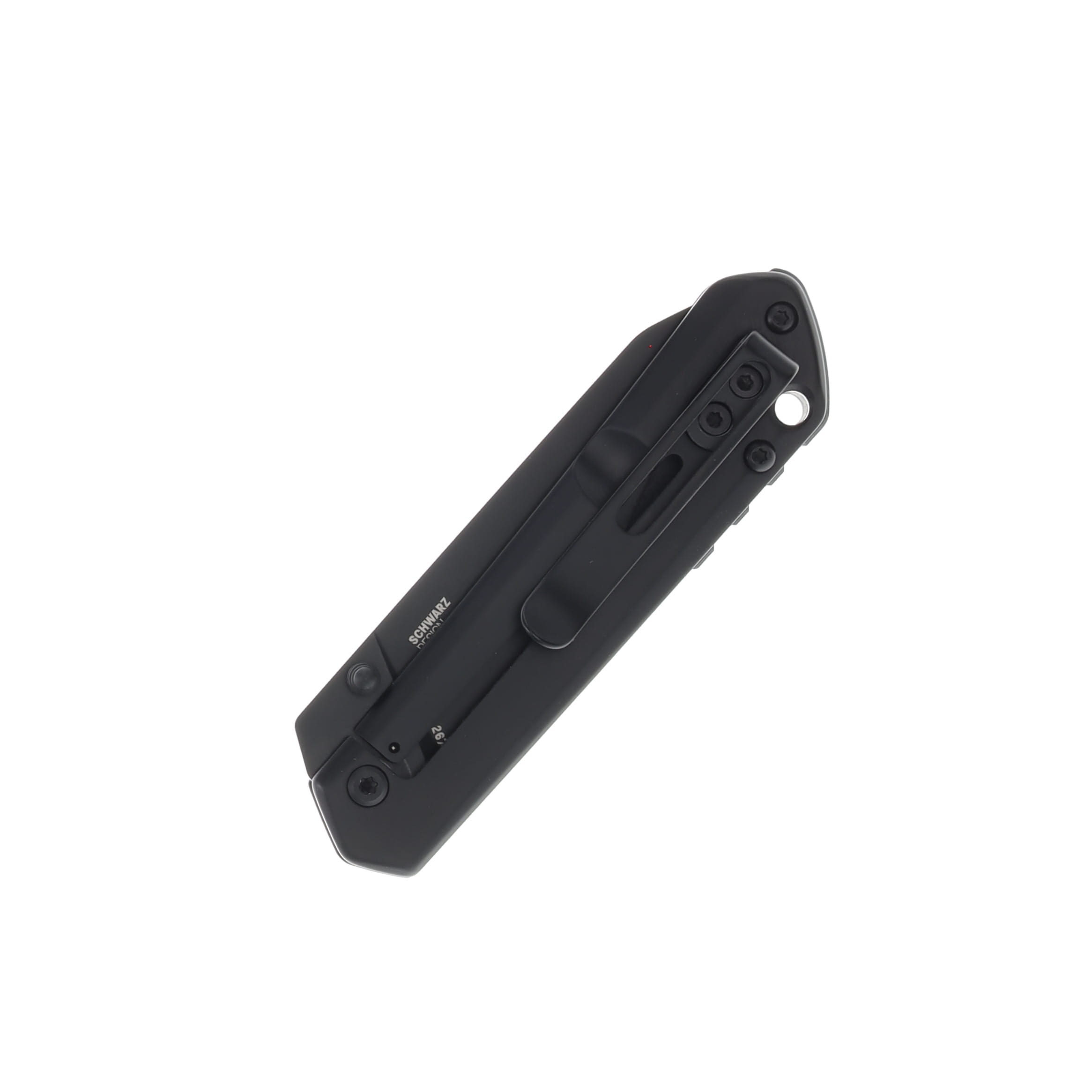 CRKT Straight Folding Knife 2.6 Inch Plain Black Oxide Wharncliffe