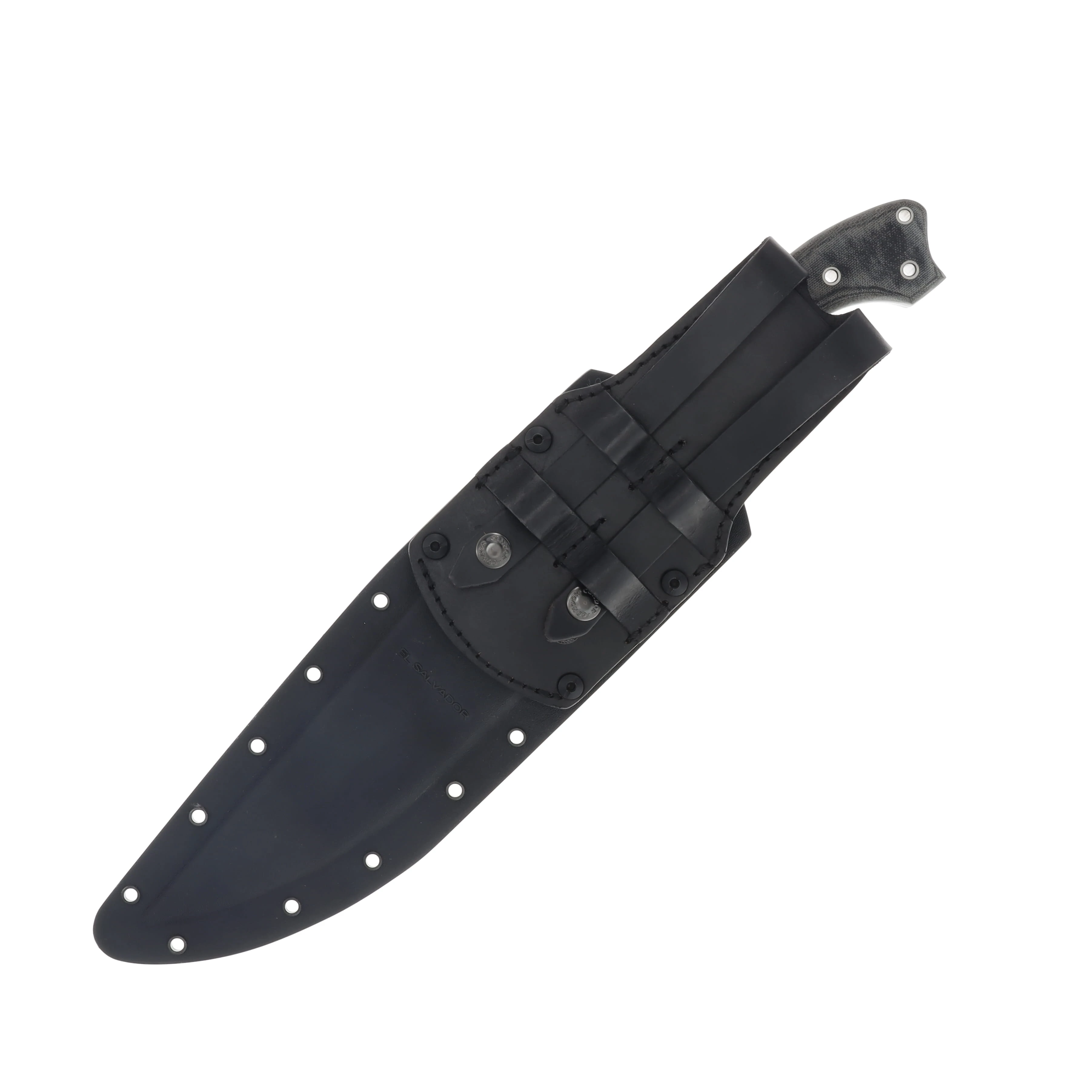 Condor Tool and Knife Atrox Machete Micarta 10.86in Black Blade CTK1814108 View 4