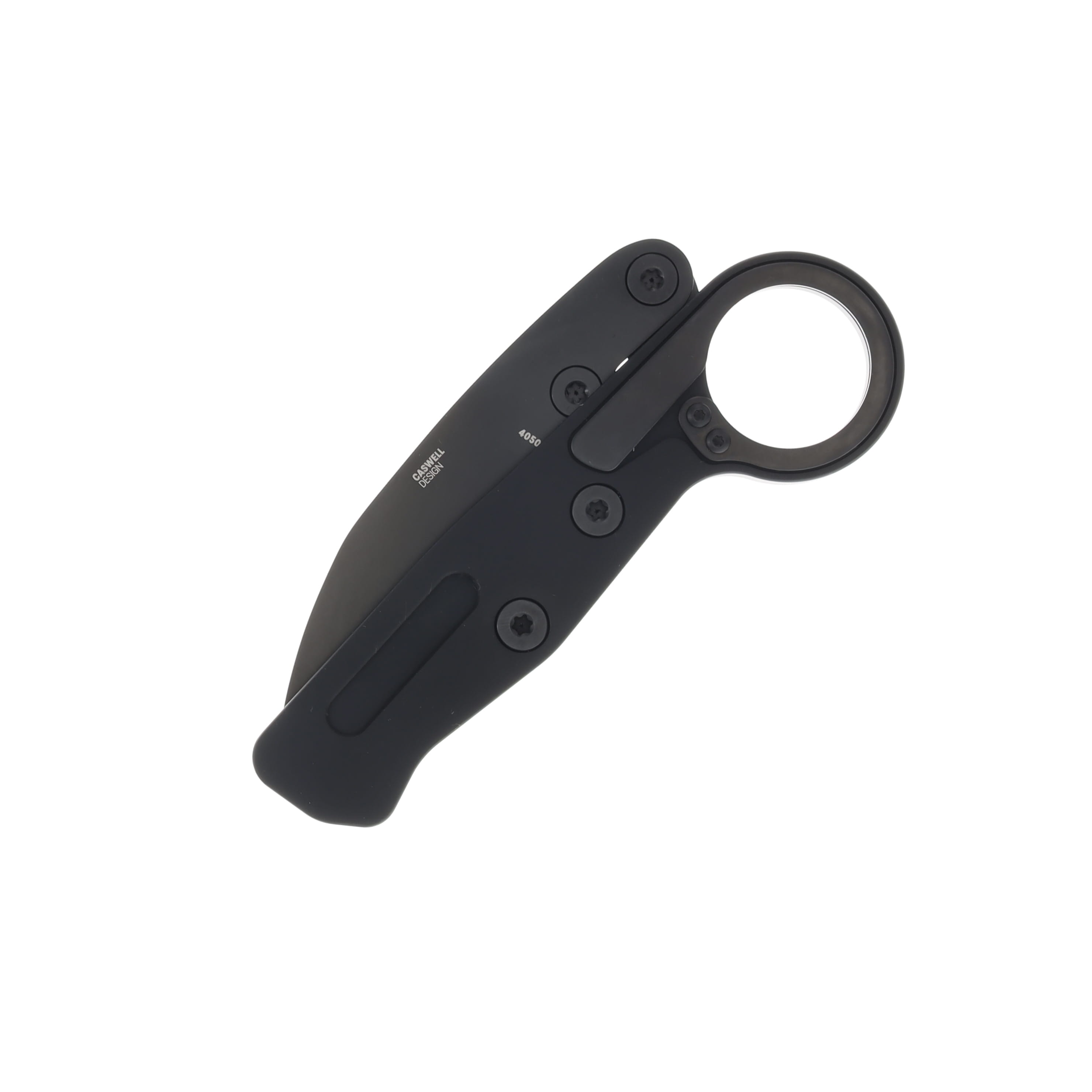 CRKT Provoke EDC Folding Karambit Black 2.56in Ti Nitride Drop Point Blade CR4050K View 4