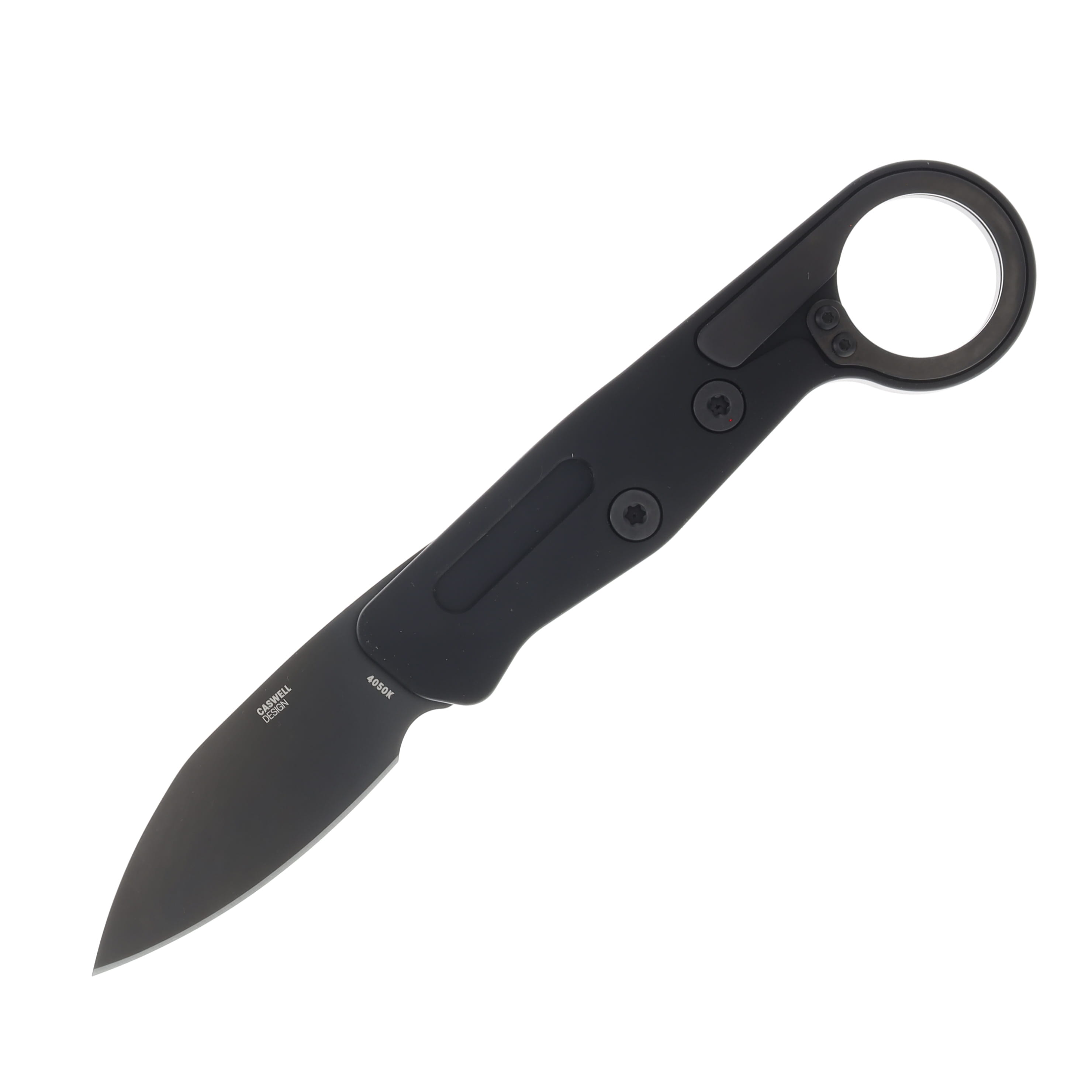 CRKT Provoke EDC Folding Karambit Black 2.56in Ti Nitride Drop Point Blade CR4050K View 2
