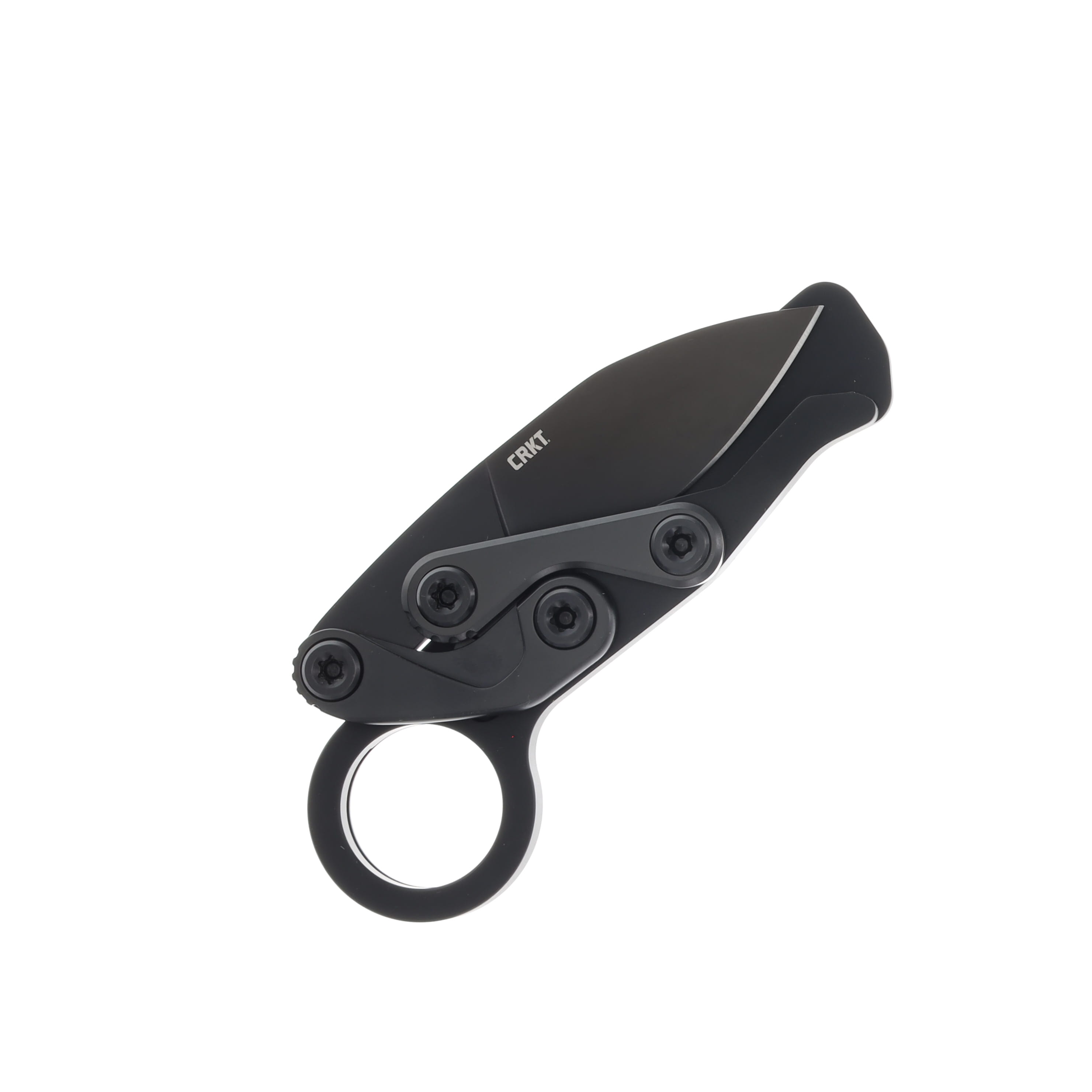 CRKT Provoke EDC Folding Karambit Black 2.56in Ti Nitride Drop Point Blade CR4050K View 3