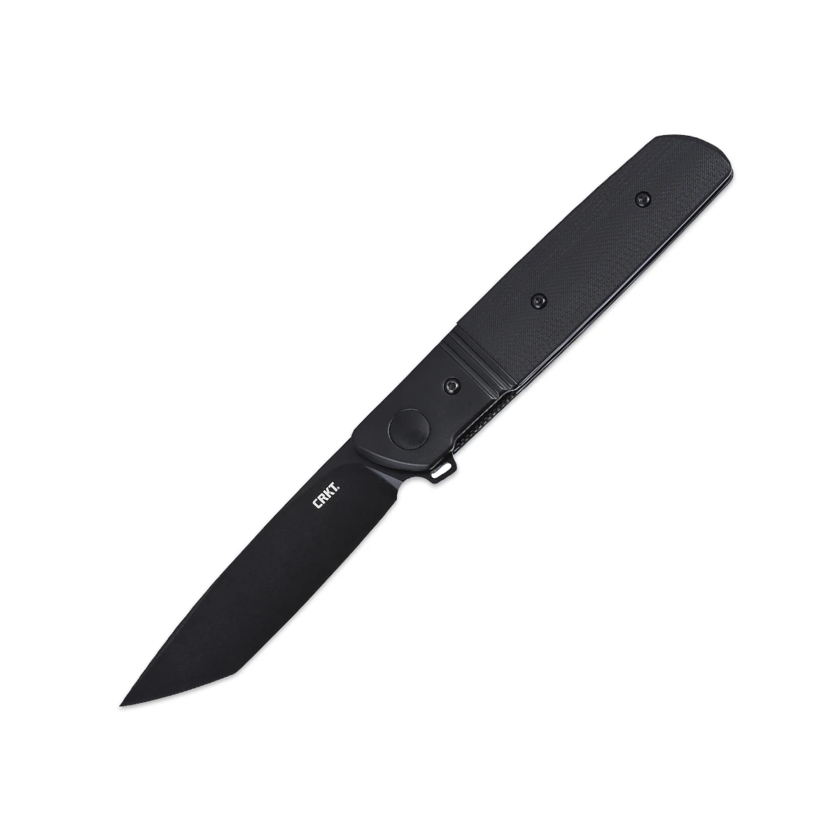 CRKT Bamboozled 3.31 Inch Plain Black Oxide Coated Tanto CR5720K View 1