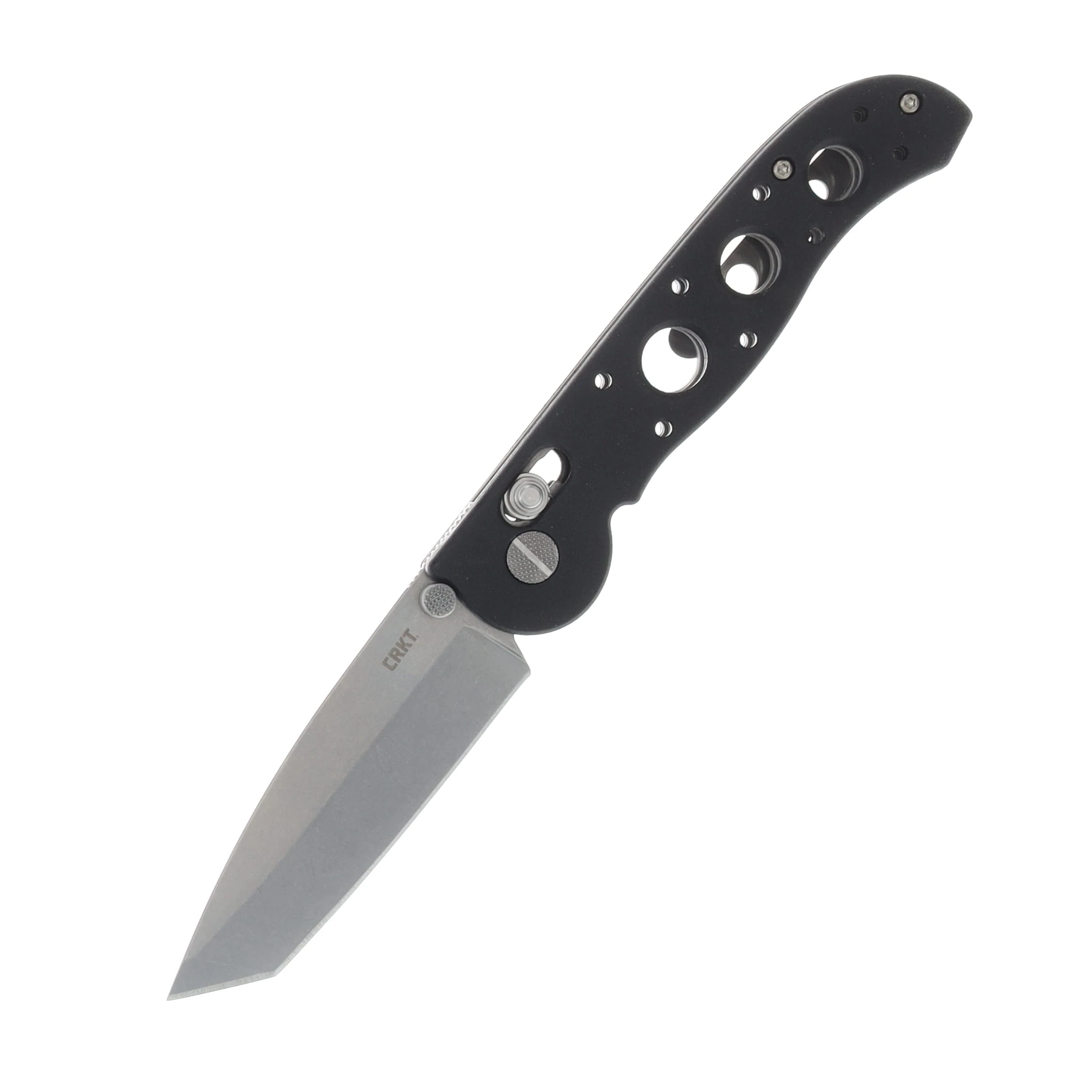 CRKT M16-02X Folding Knife 3.11 Inch Plain Stonewash Tanto CRM16-02X View 1