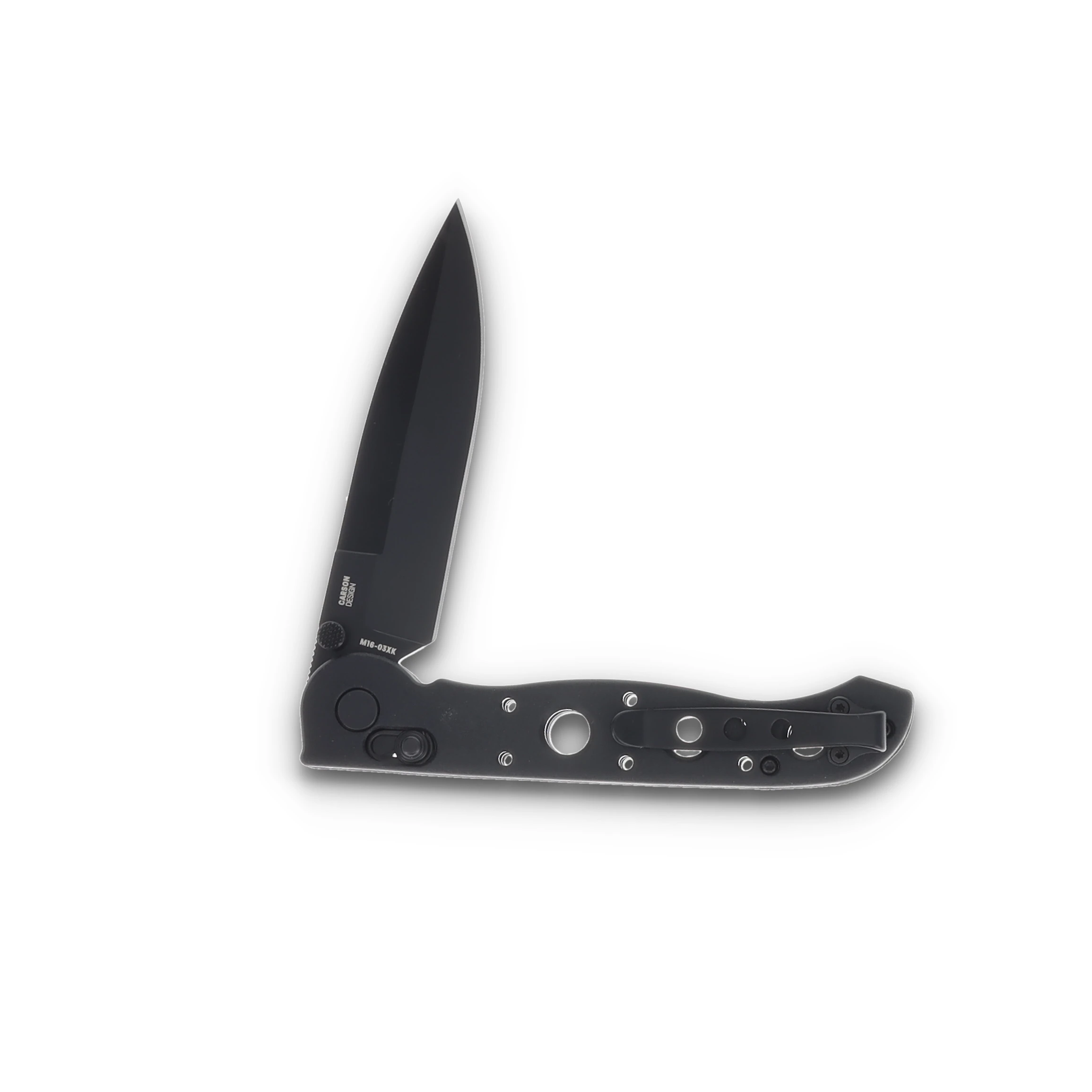 CRKT M16-03XK Folding Knife 3.57 Inch Plain Black EDP Spear Point CRM16-03XK View 4