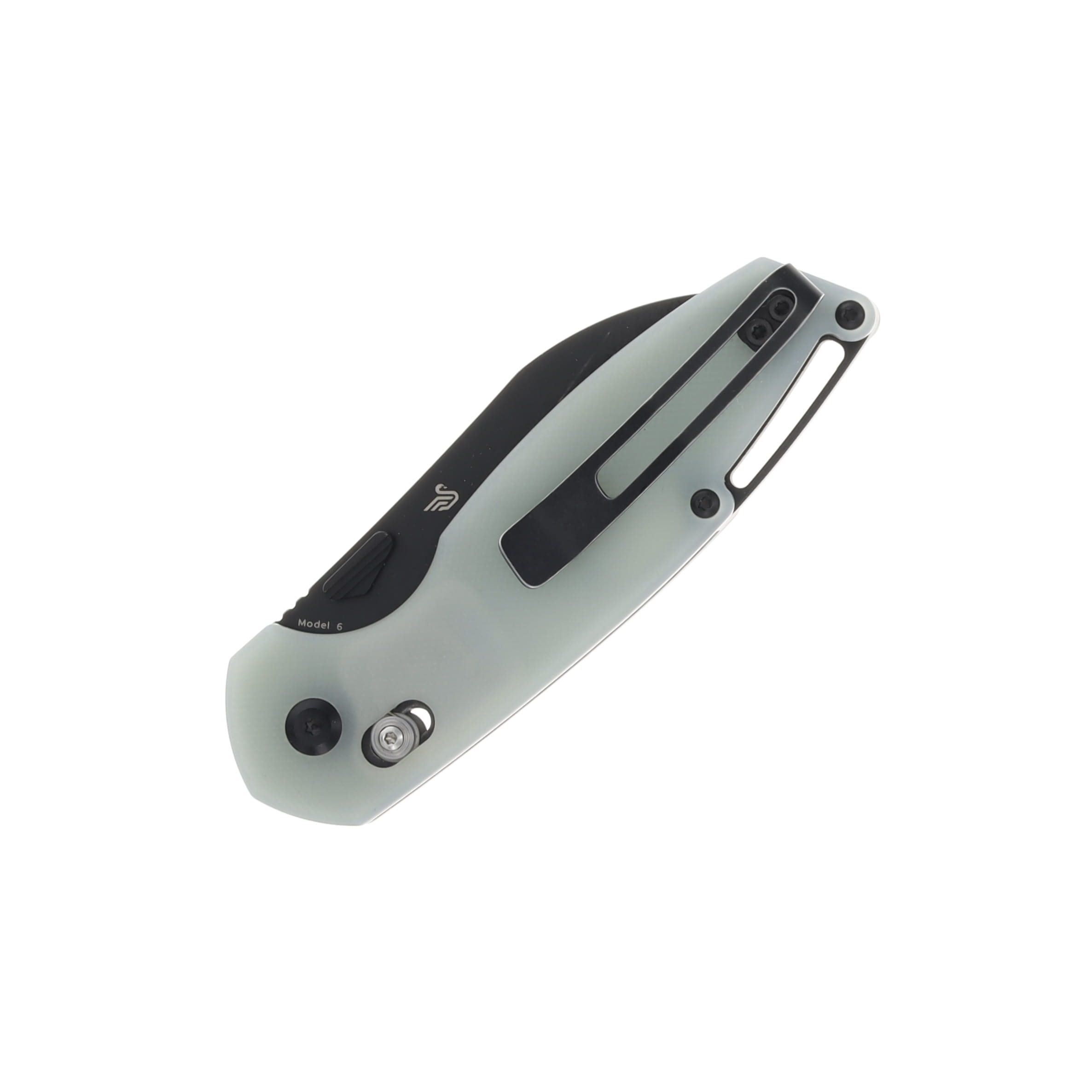 Tenable Knives Model 6 Jade G-10 Handle Blackwash 14C28N Blade T1022V3 View 4