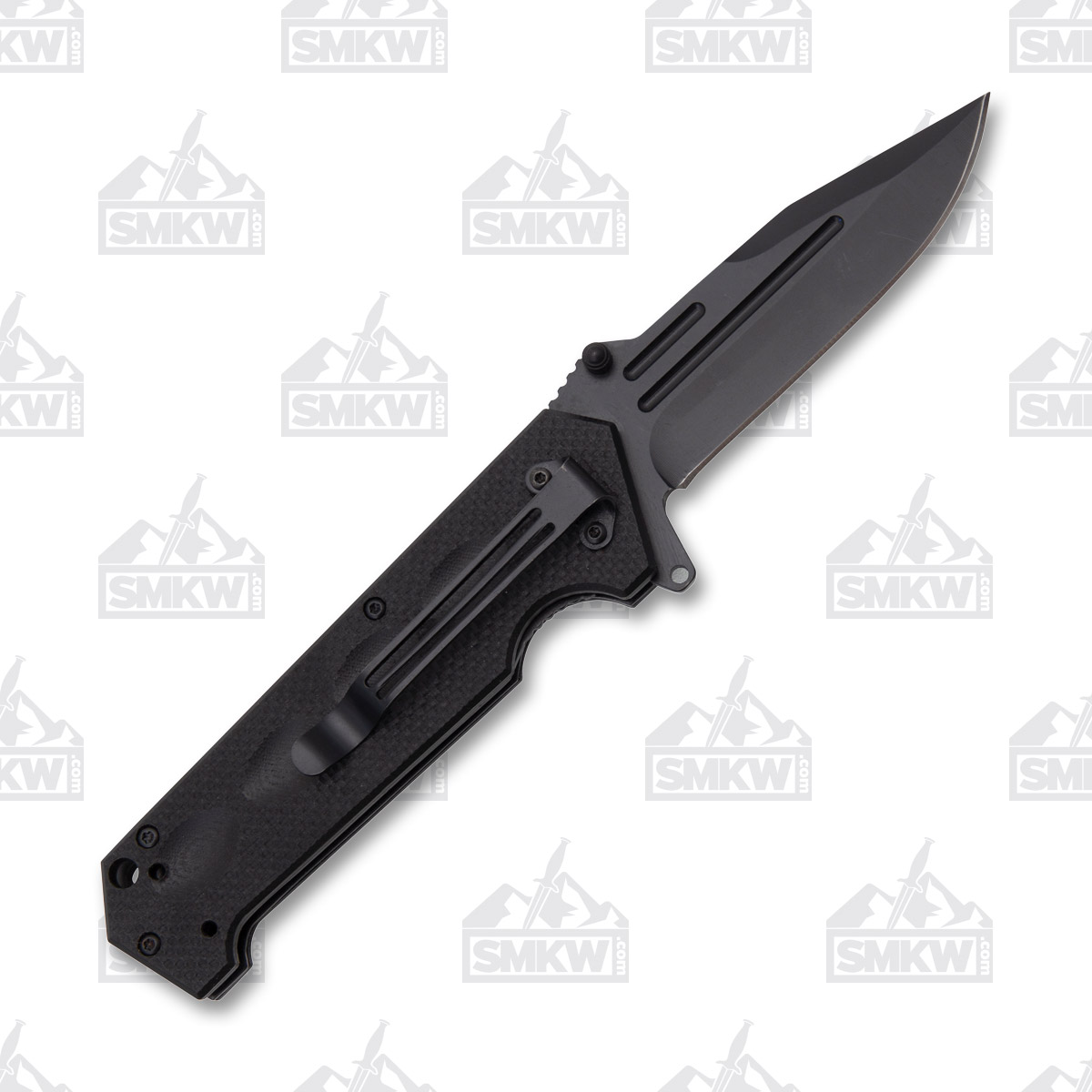 Puma SGB BlackCat 45 Tactical Folding Knife 3.5in Plain Edge G10 PKC6624002 View 3