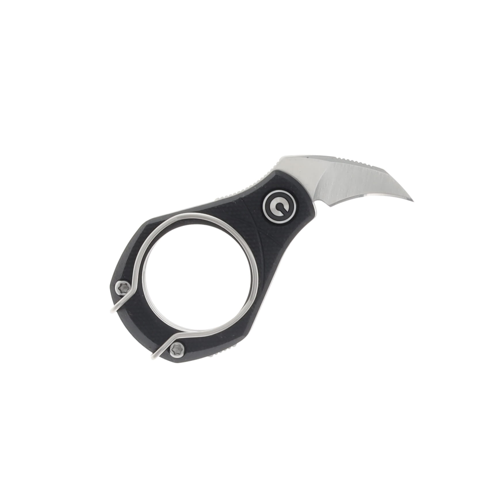 CIVIVI Pyrus Slipjoint Utility Knife Black G10 Satin Hawkbill Blade C23038-2 View 2
