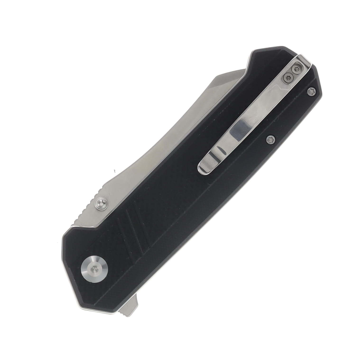 SENCUT Draxor Folding Knife 3.7 Inch Plain Satin Sheepsfoot S24035-1 View 2
