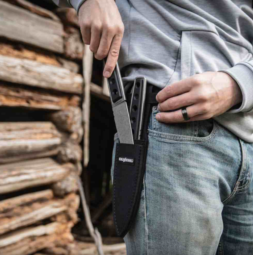 Cold Steel Stickman Holdout Fixed Black G-10 Handle 420SS 5.5In. Dagger Blade CS-TH-58FXD View 8