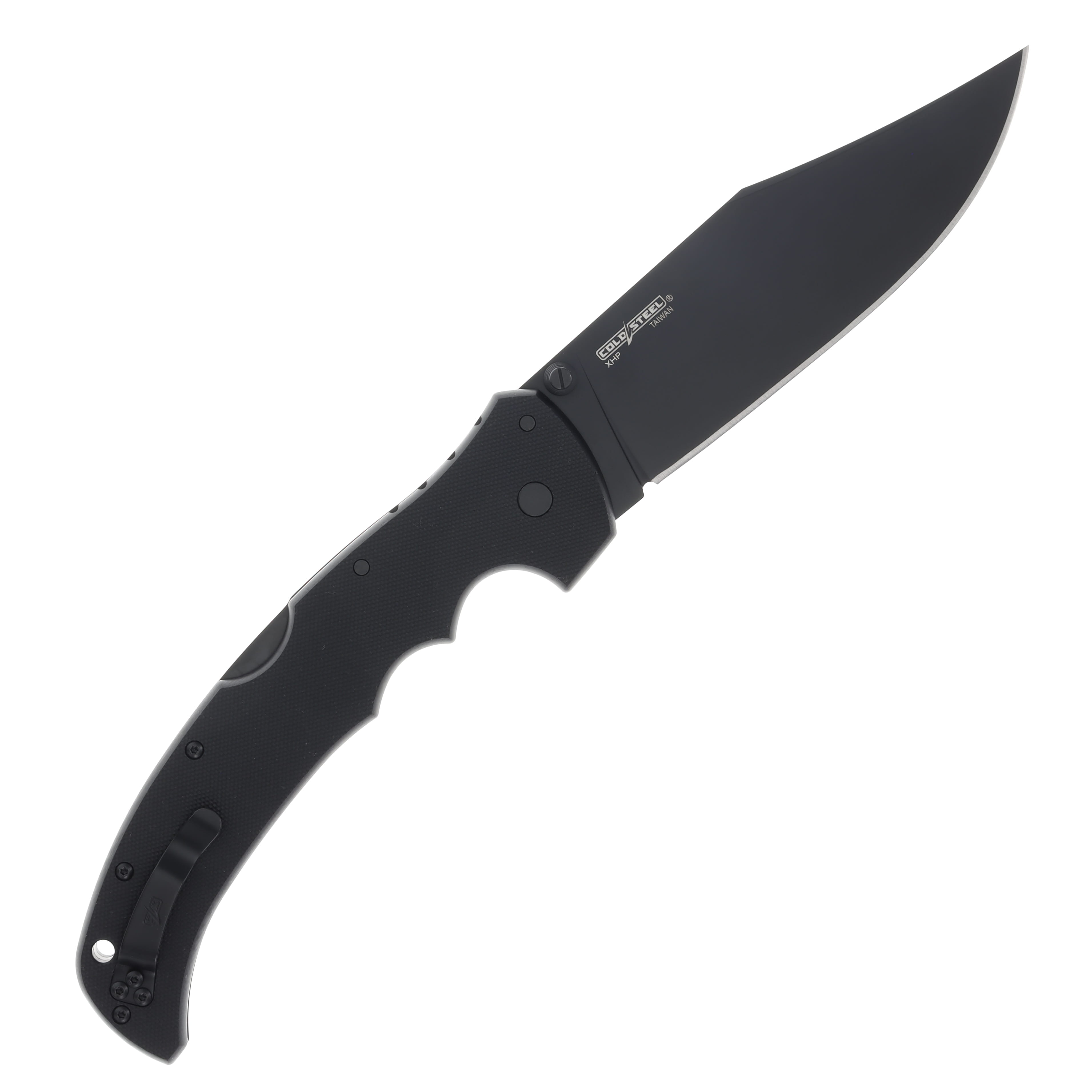 Cold Steel Recon XL Black G-10 Handle Black PVD Clip Point Blade