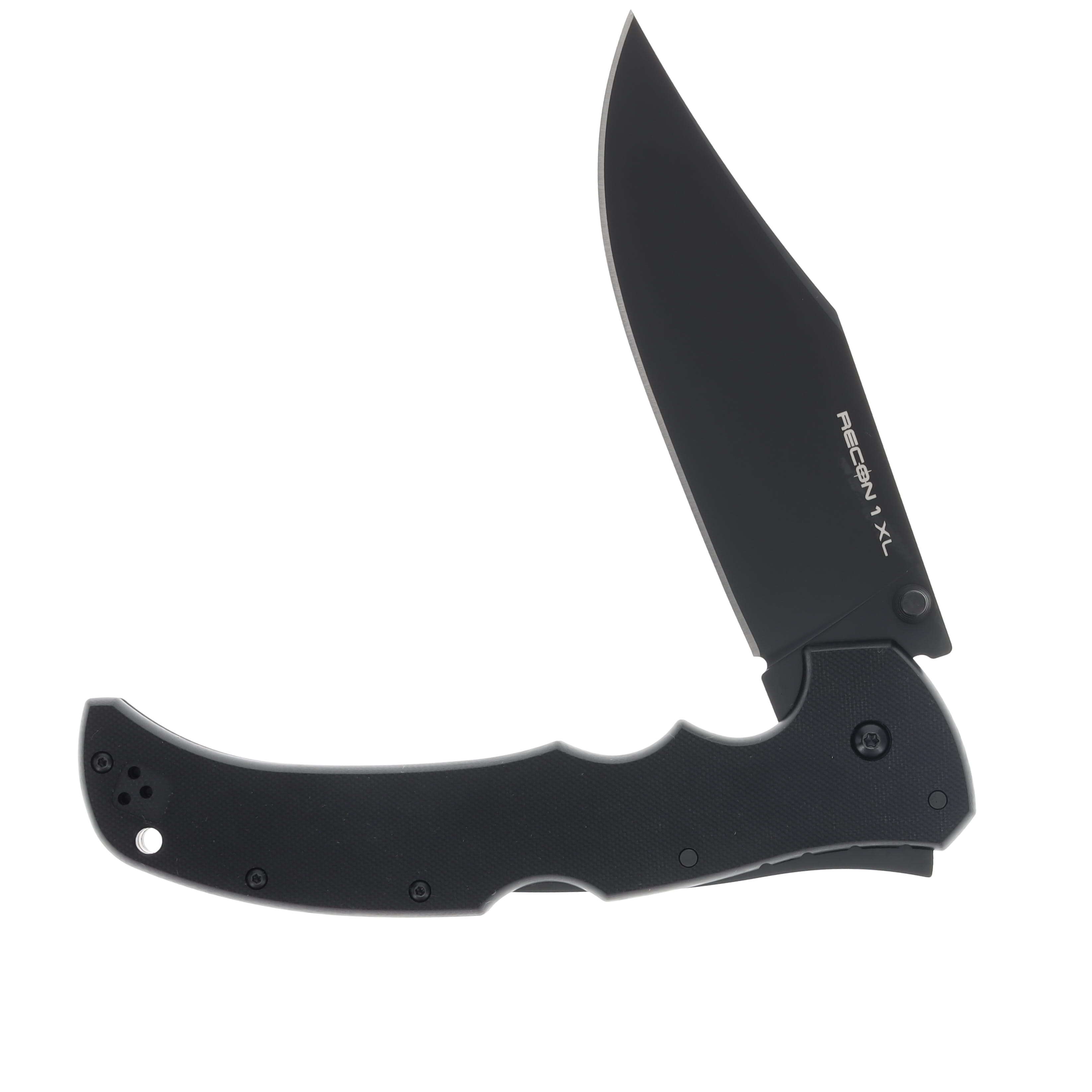 Cold Steel Recon XL Black G-10 Handle Black PVD Clip Point Blade CS-27TXLC View 3