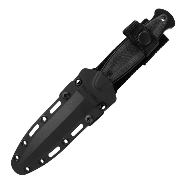 Cold Steel Mini Wasp Stinger Fixed Blade Knife Blackout 52100 Steel/Micarta CS-FX-40WSP View 4