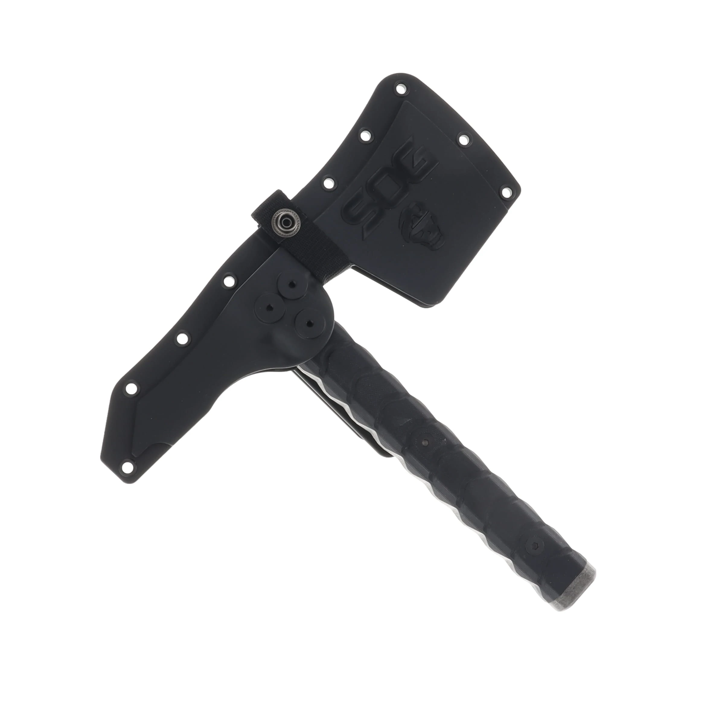 SOG War Fighter Axe Black Stonewash 3Cr13MoV/Black G-10 SOG-32-50-01-43 View 3