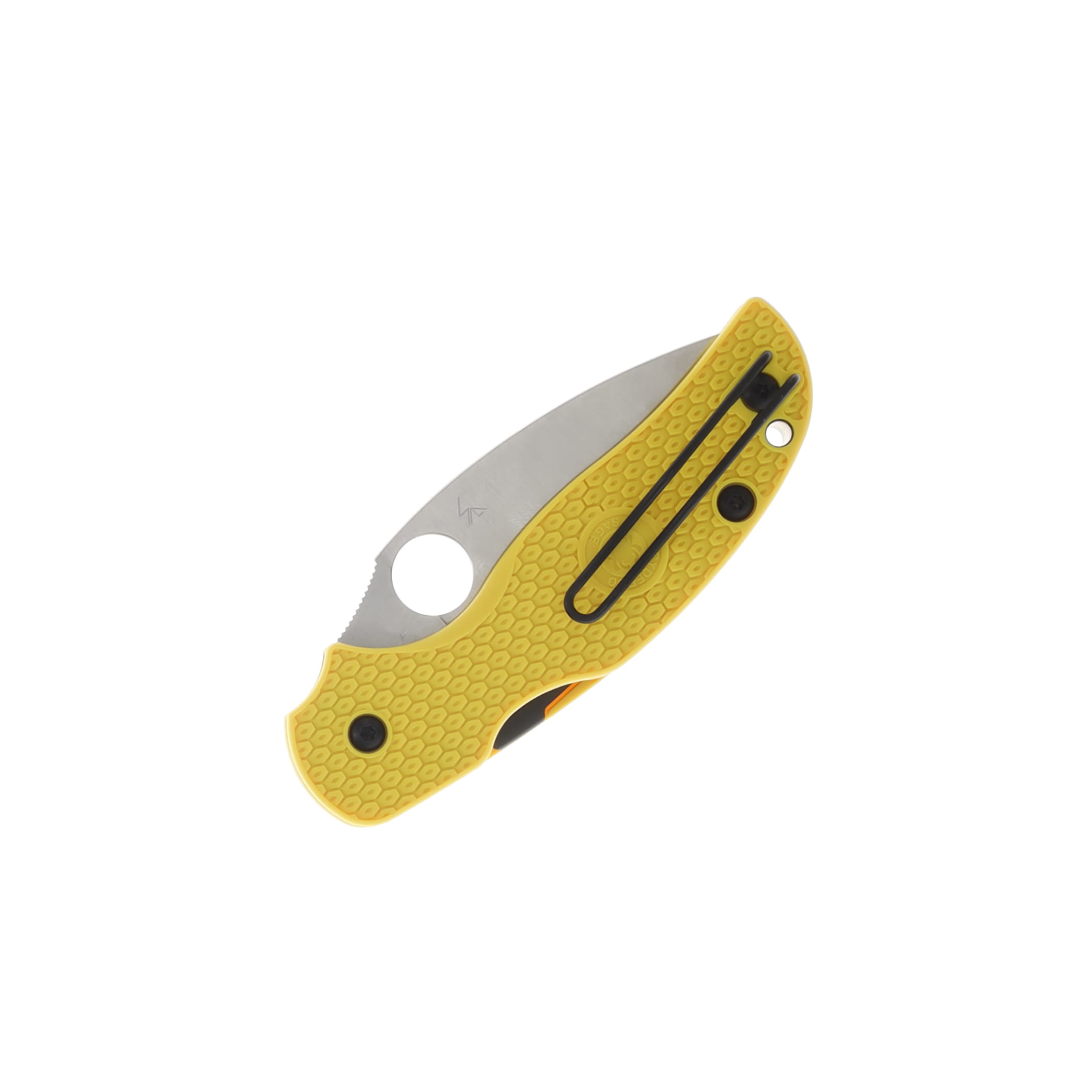 Spyderco Sage 5 Lightweight Salt Alzheimer's Folding Knife 3in Leaf Blade SPC123PYL View 2