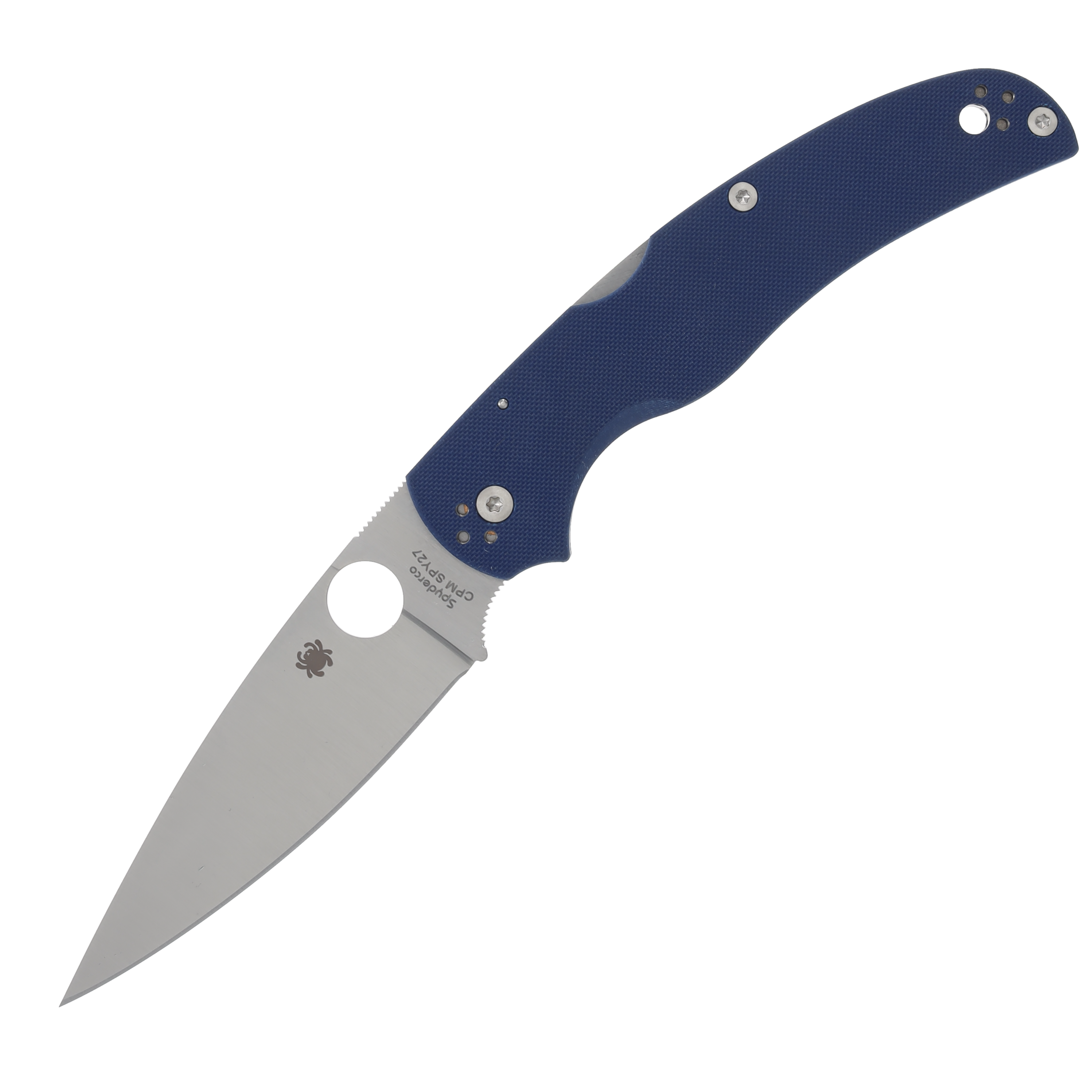 Spyderco Native Chief Cobalt Blue G-10 CPM SPY27 SPC244GPCBL View 1