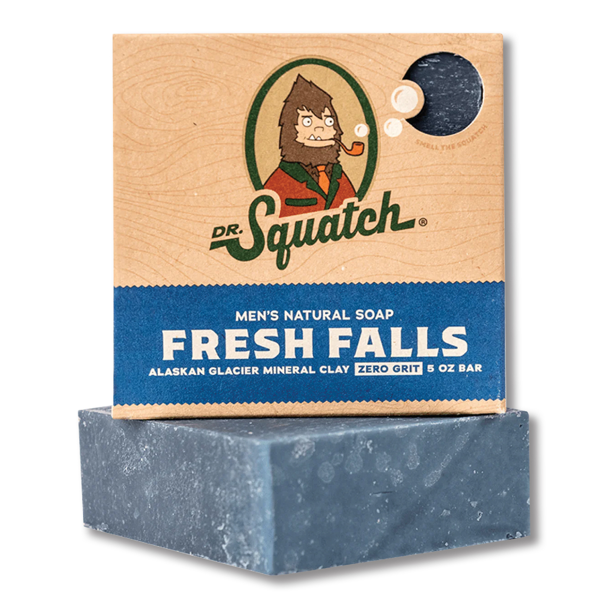 Dr. Squatch Fresh Falls Smoothing Hydrating Handmade Bar Soap WH-BAR-FFL-01 View 1