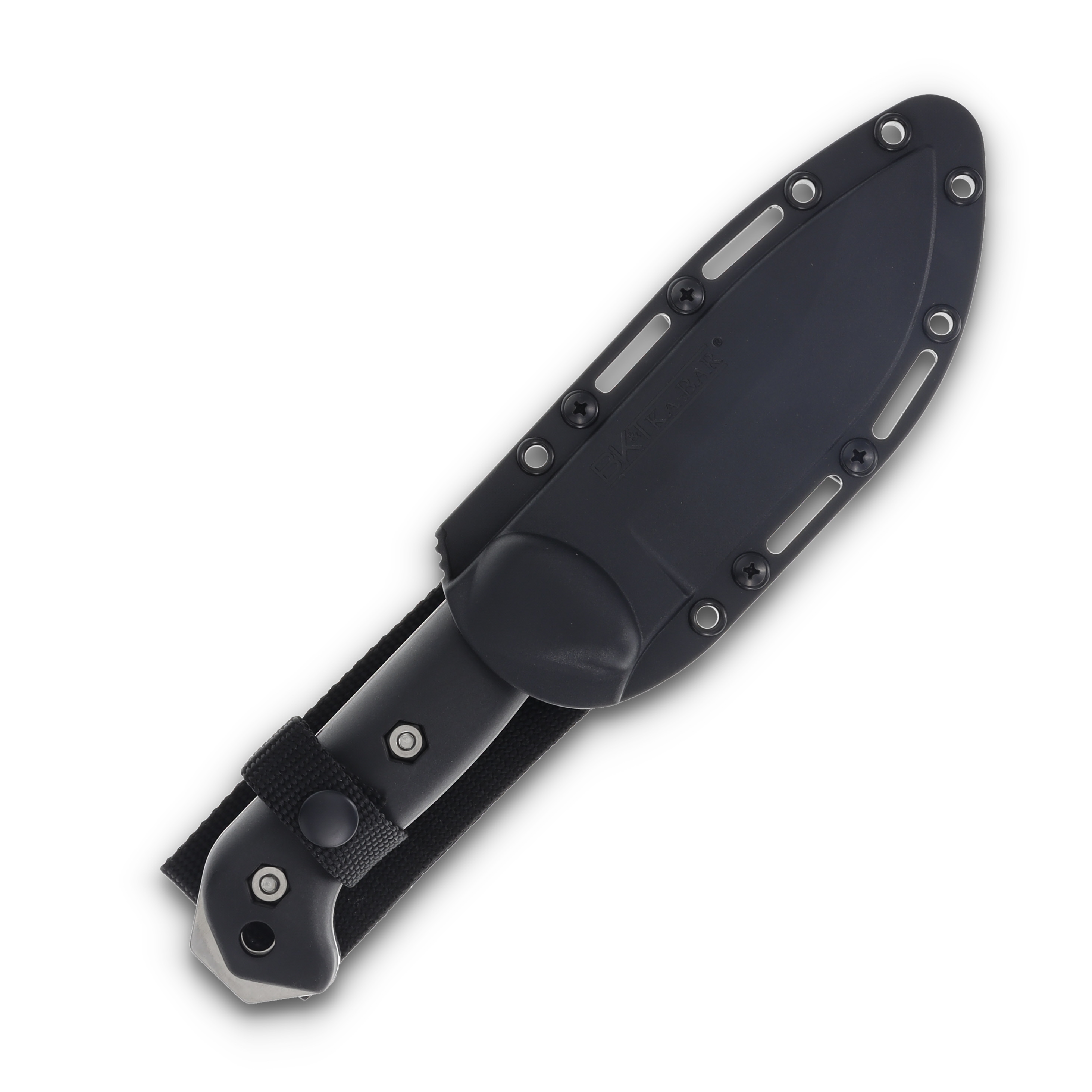 Ka-Bar Becker Campanion Fixed Blade Knife Magnacut Black Ultramid with Sheath KABK82 View 7