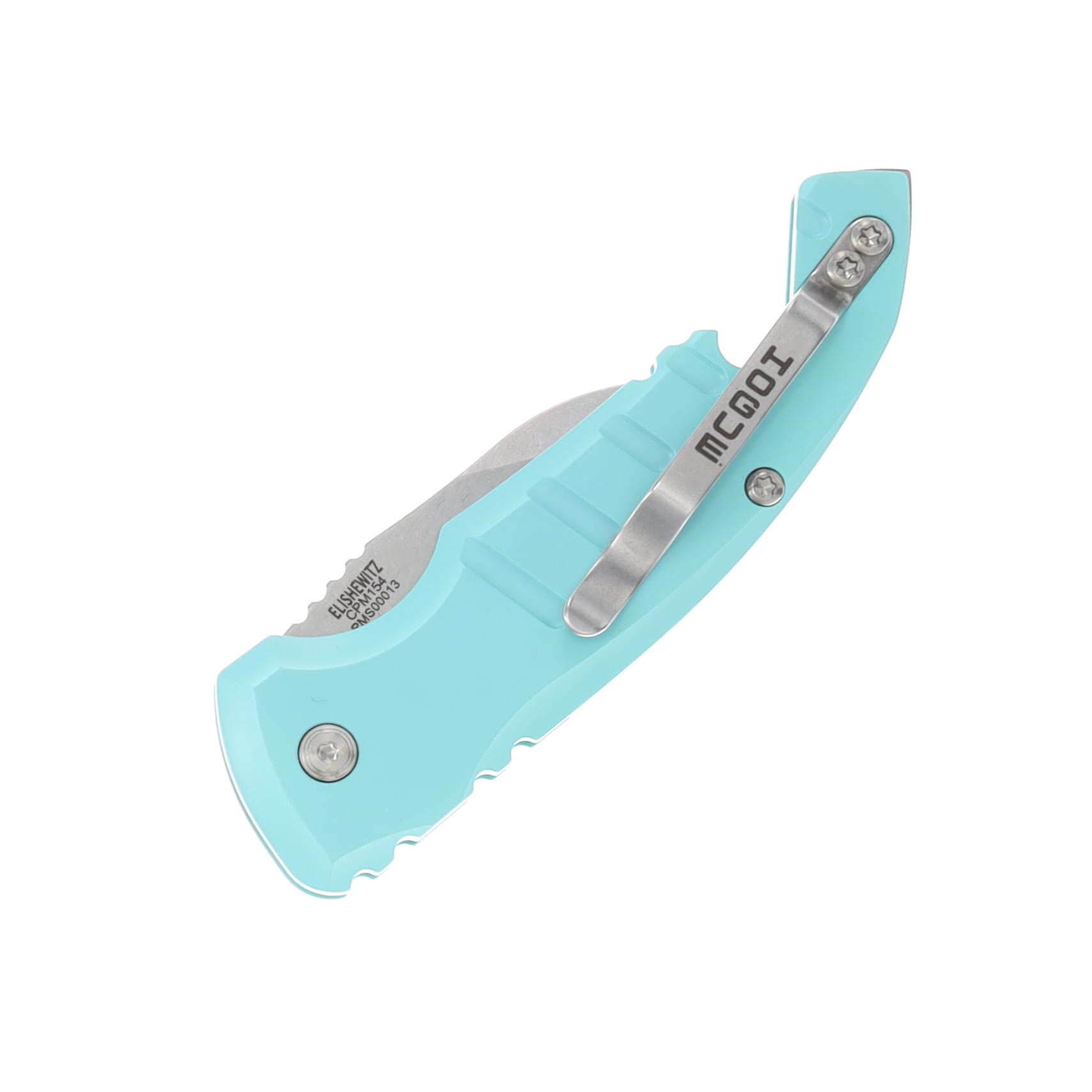 Hogue A01 Microswitch Automatic Wharncliffe Matte Aquamarine AUHG24143 View 3