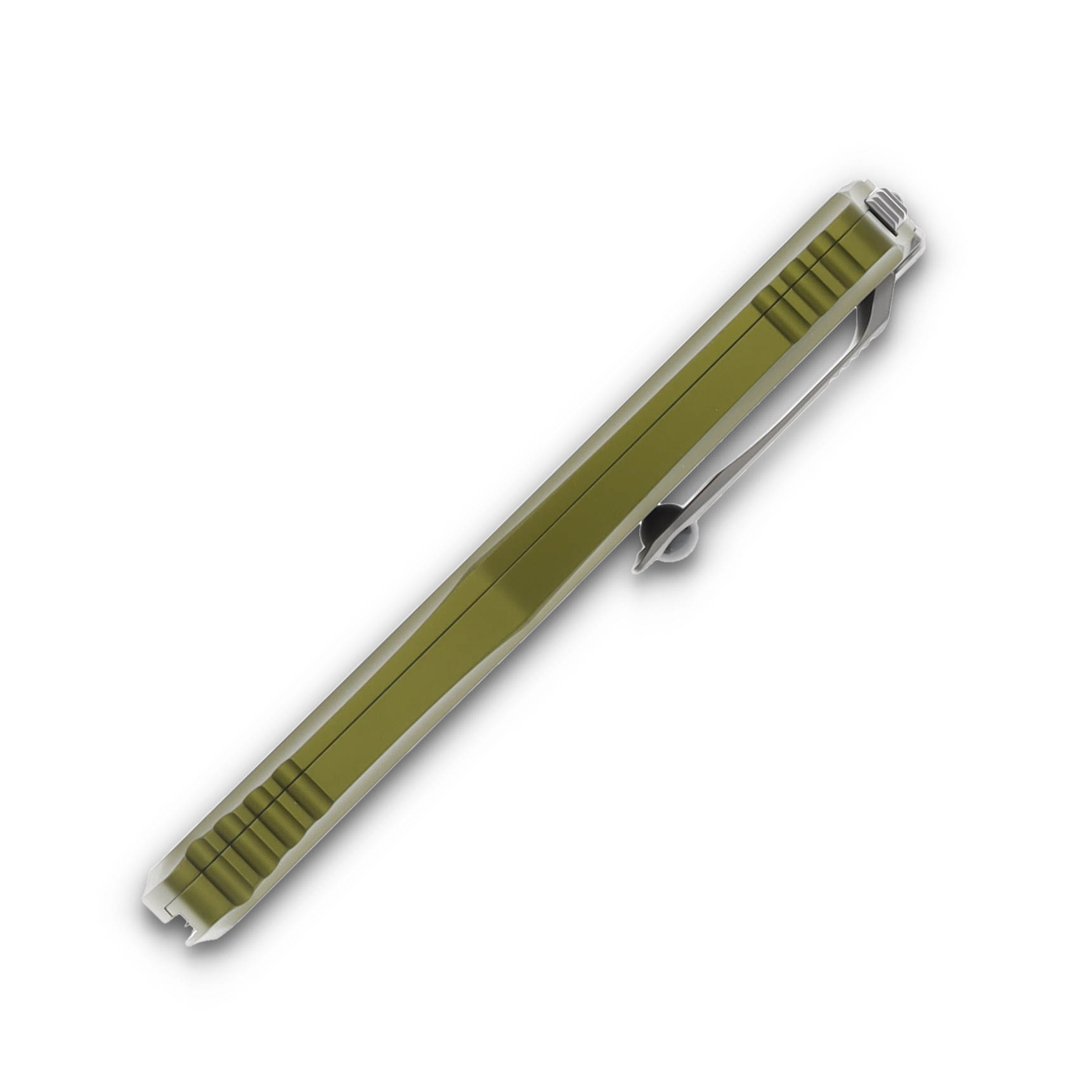 Microtech Hera II D/E Stonewash Standard OD Green Aluminum AUMT170210OD View 6