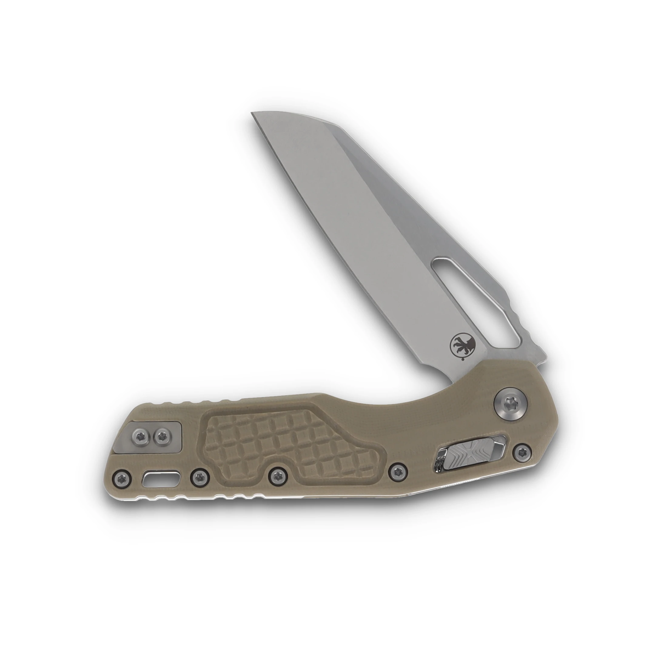 Microtech MSI Ram-Lok Frag Tan G-10 3.88in SW Sheepsfoot Blade MT21010FRGTTA View 4