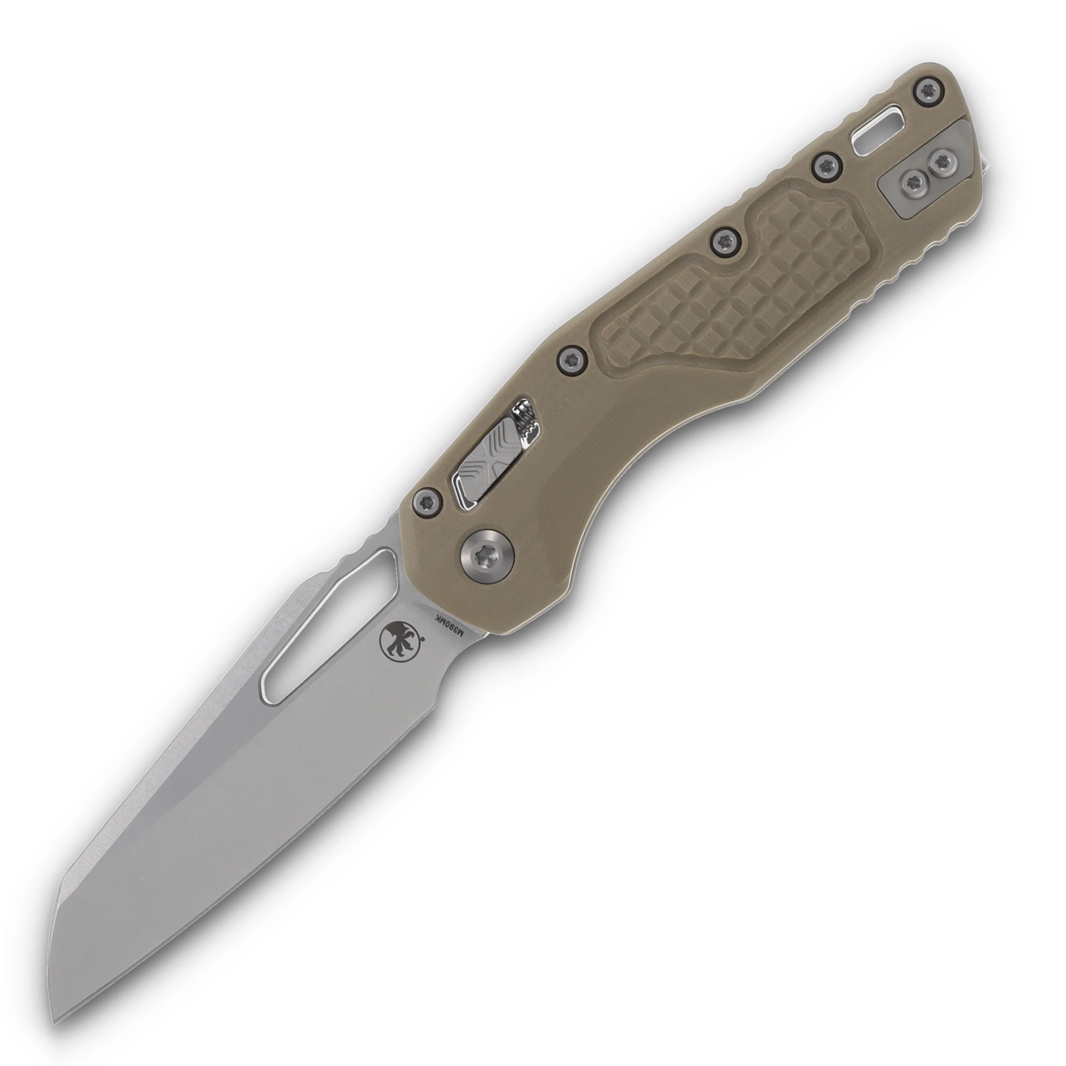 Microtech MSI Ram-Lok Frag Tan G-10 3.88in SW Sheepsfoot Blade MT21010FRGTTA View 1