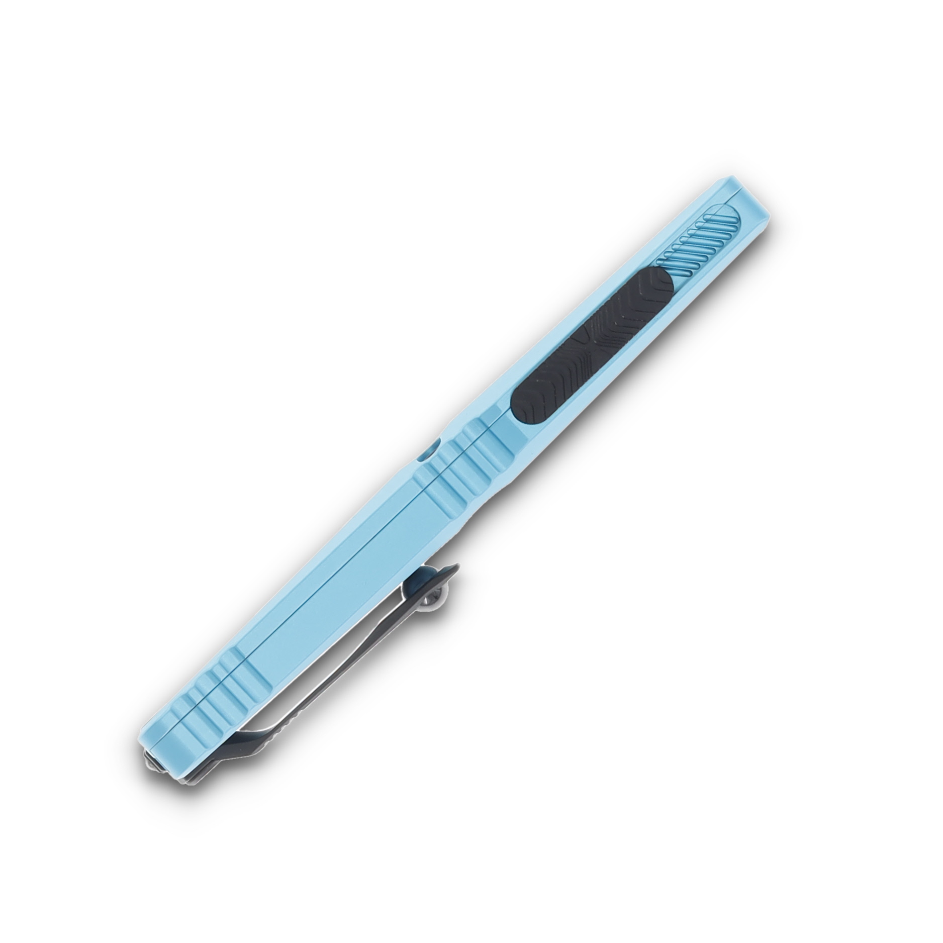 Microtech Combat Troodon Gen III S/E OTF Turquoise 3.8Inch Black AUMT11431TQ View 5