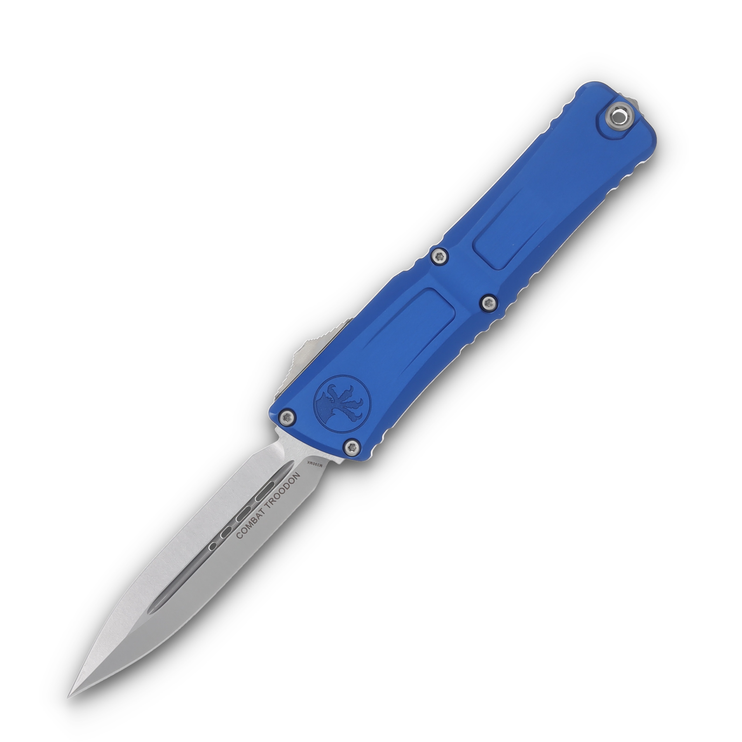 Microtech Combat Troodon D/E Gen III Navy Blue Stonewash Standard AUMT114210NA View 1