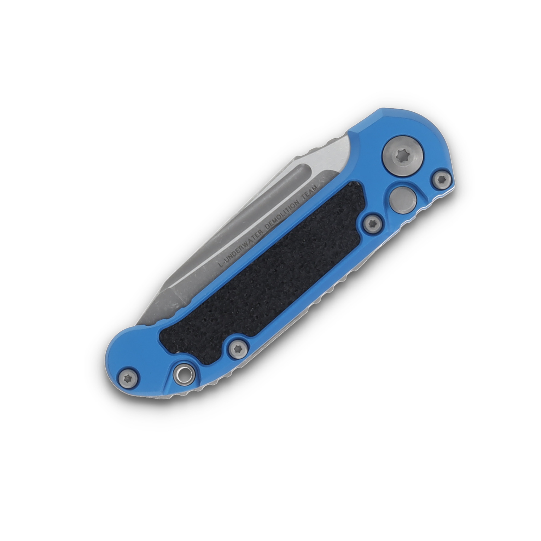 Microtech L.U.D.T. T/E Gen III Blue Apocalyptic Standard AUMT113610APBL View 3
