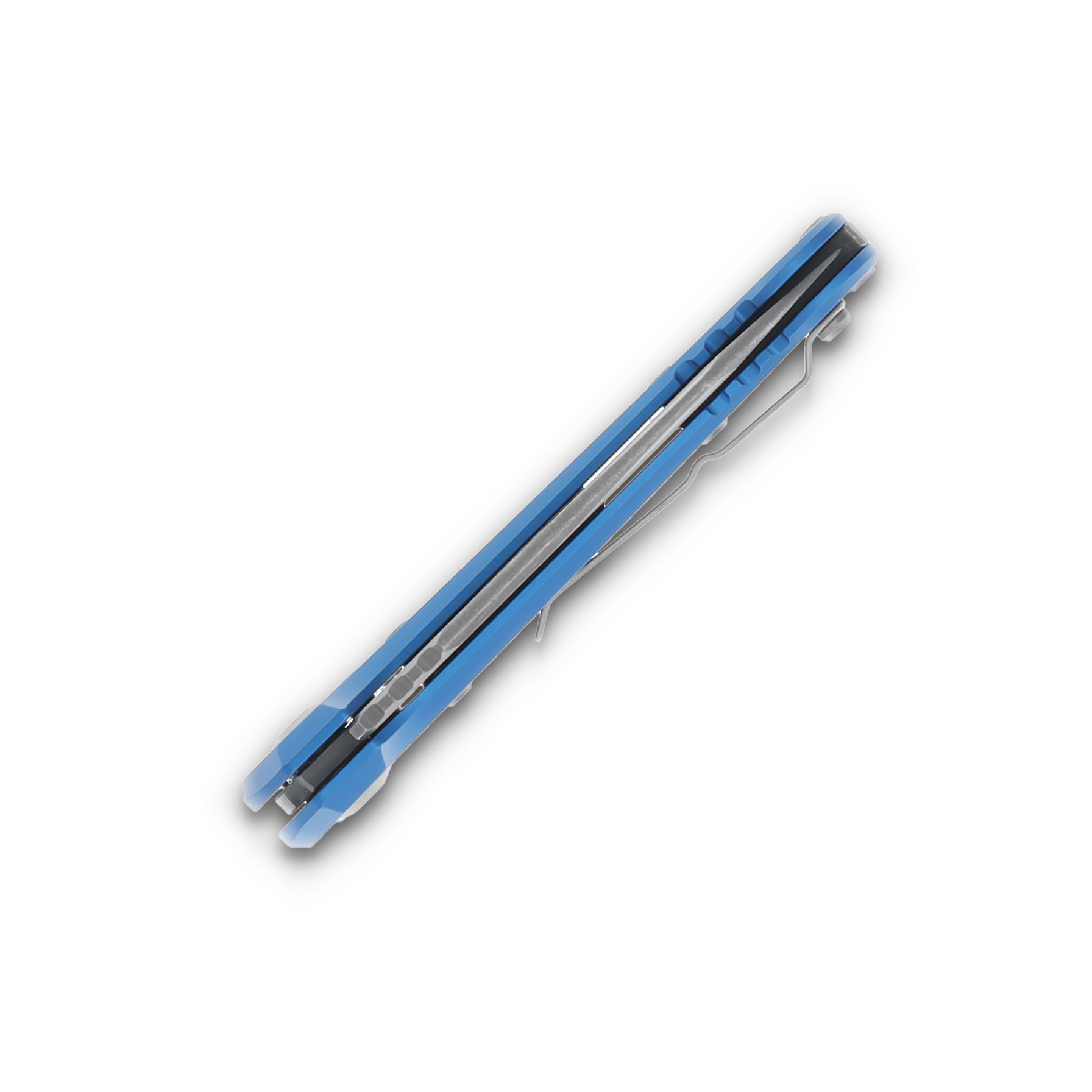Microtech L.U.D.T. T/E Gen III Blue Apocalyptic Standard AUMT113610APBL View 5
