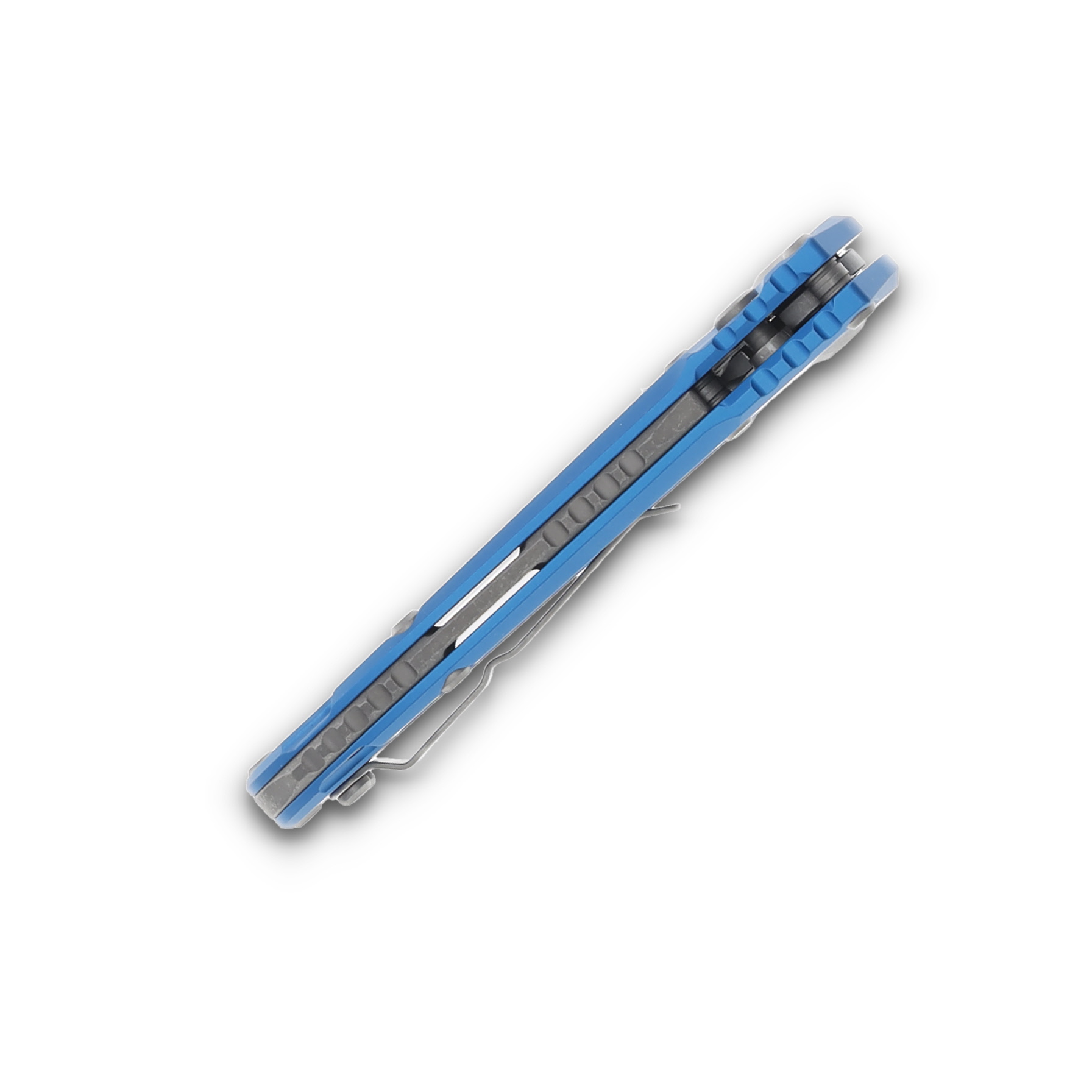 Microtech L.U.D.T. T/E Gen III Blue Apocalyptic Standard AUMT113610APBL View 6