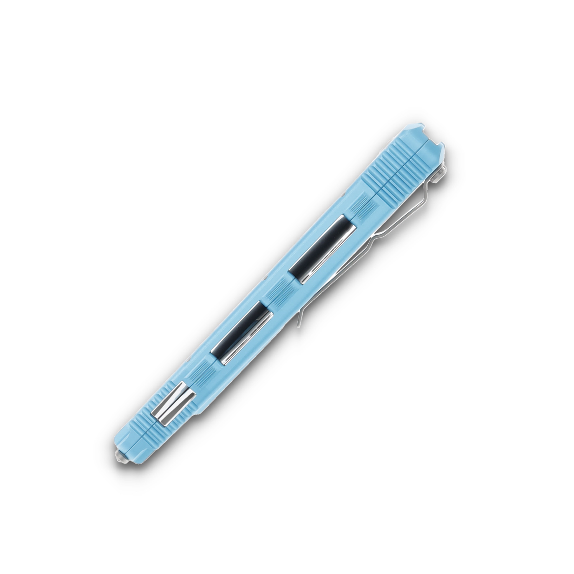 Microtech Socom Elite Turquoise 4in Stonewash Plain Clip Point Blade MT16010TQ View 8