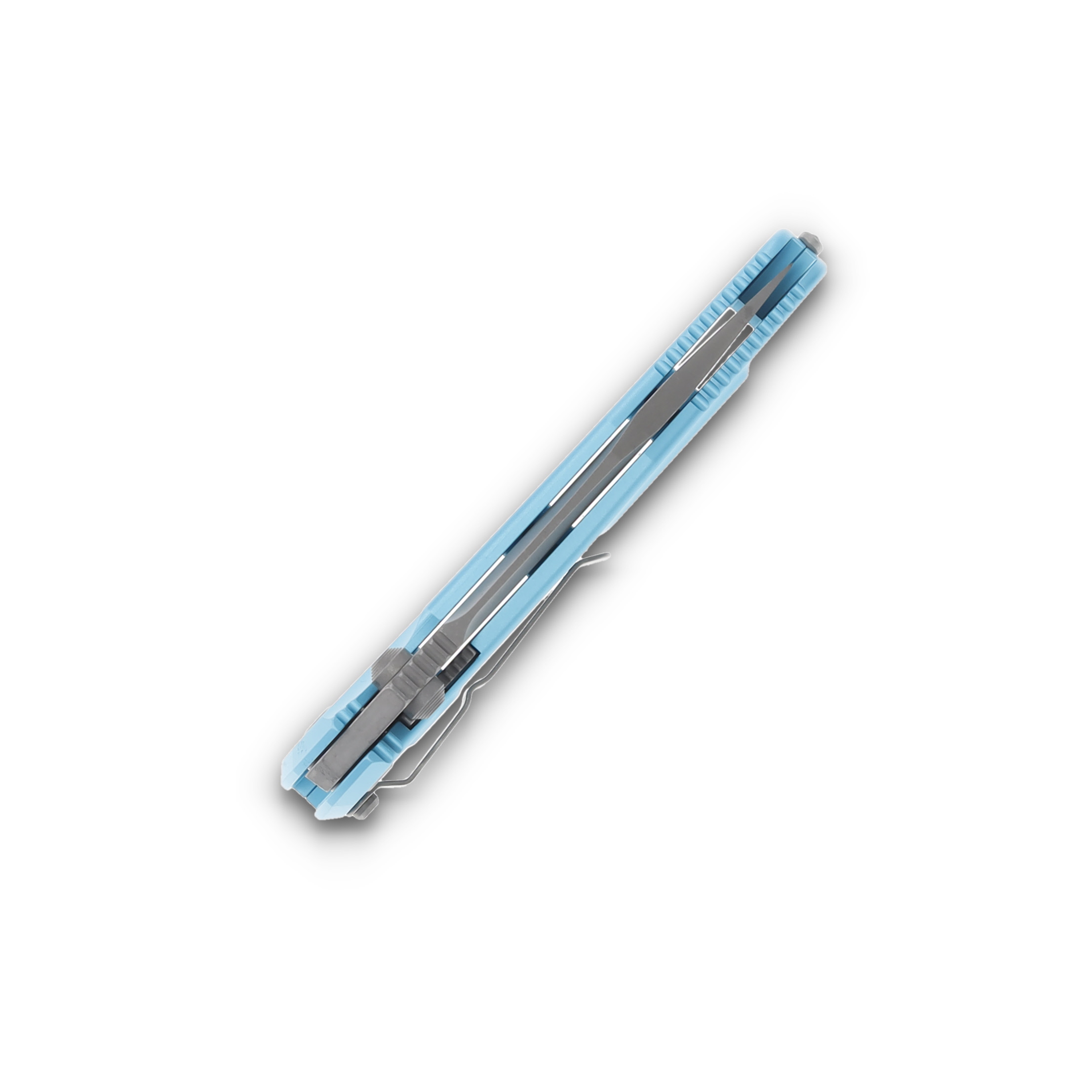 Microtech Socom Elite Turquoise 4in Part Serrated Apocalyptic Clip Point Blade MT16011APTQ View 7