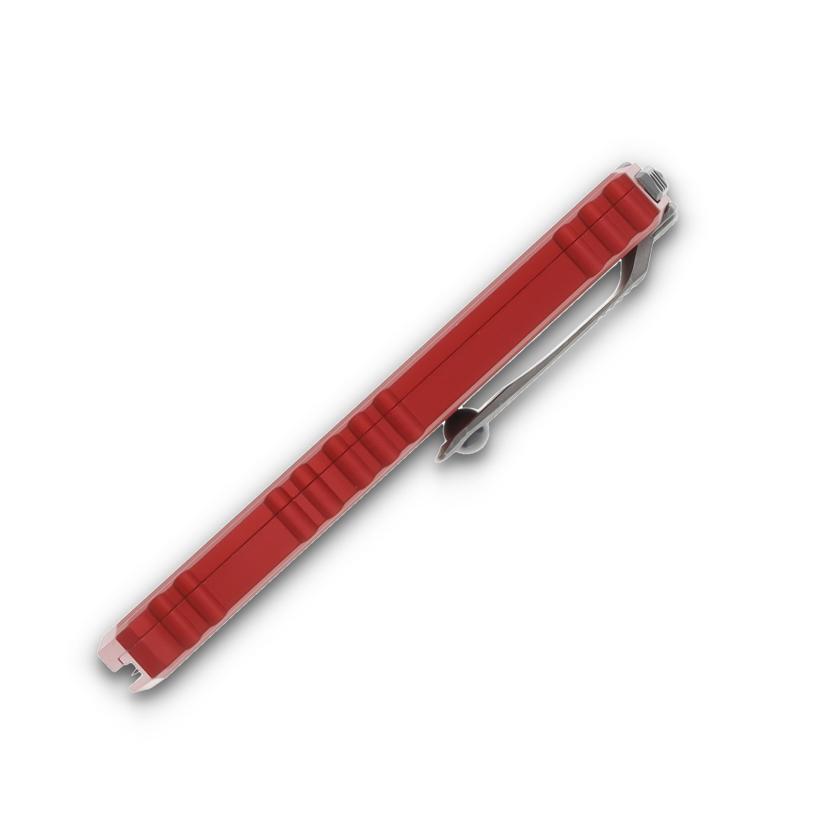 Microtech Cypher II D/E Apocalyptic Full Serrated Red AUMT124212APRD View 6
