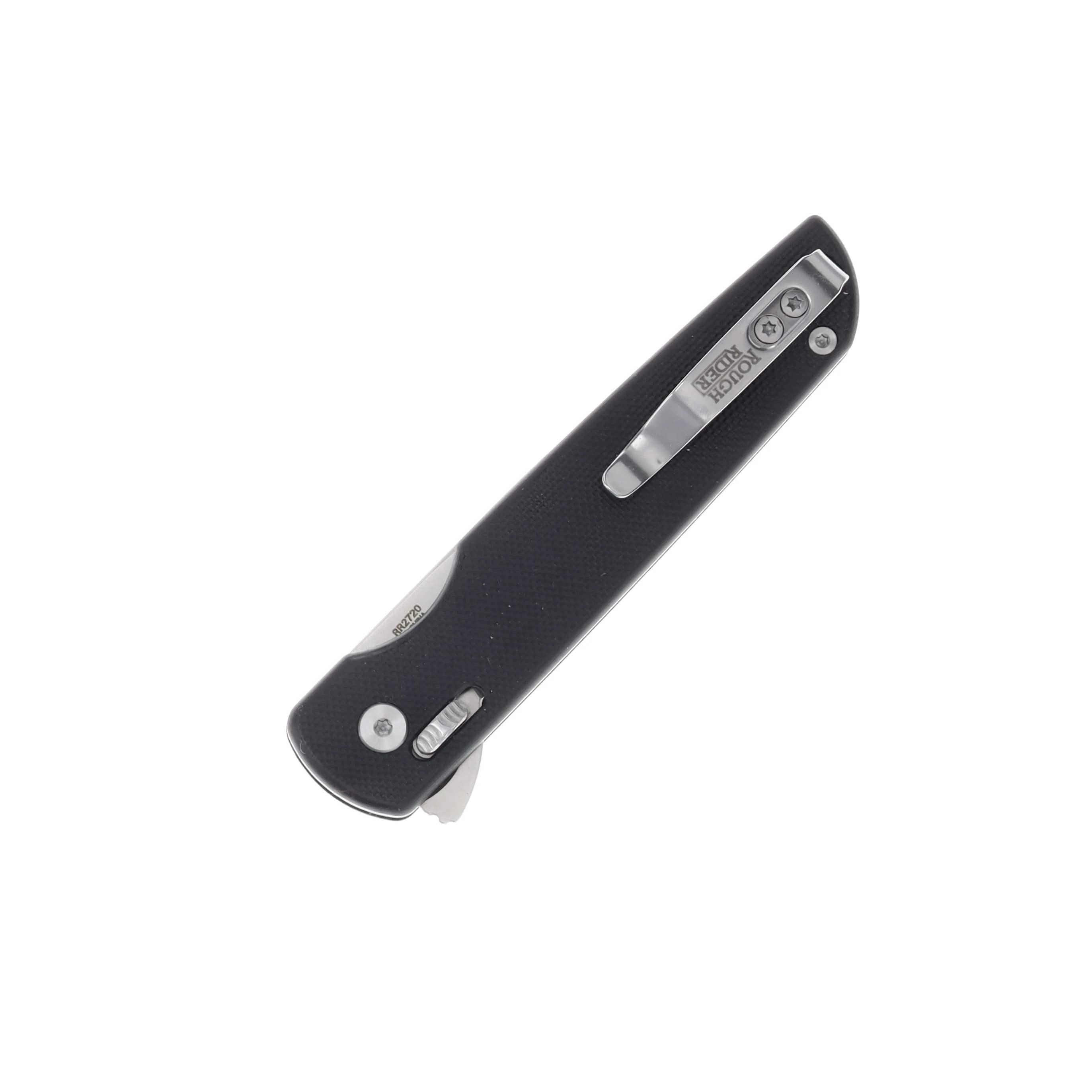 Rough Rider Slide-Lock Ball Bearing Folder Black G-10 RR2720 View 2