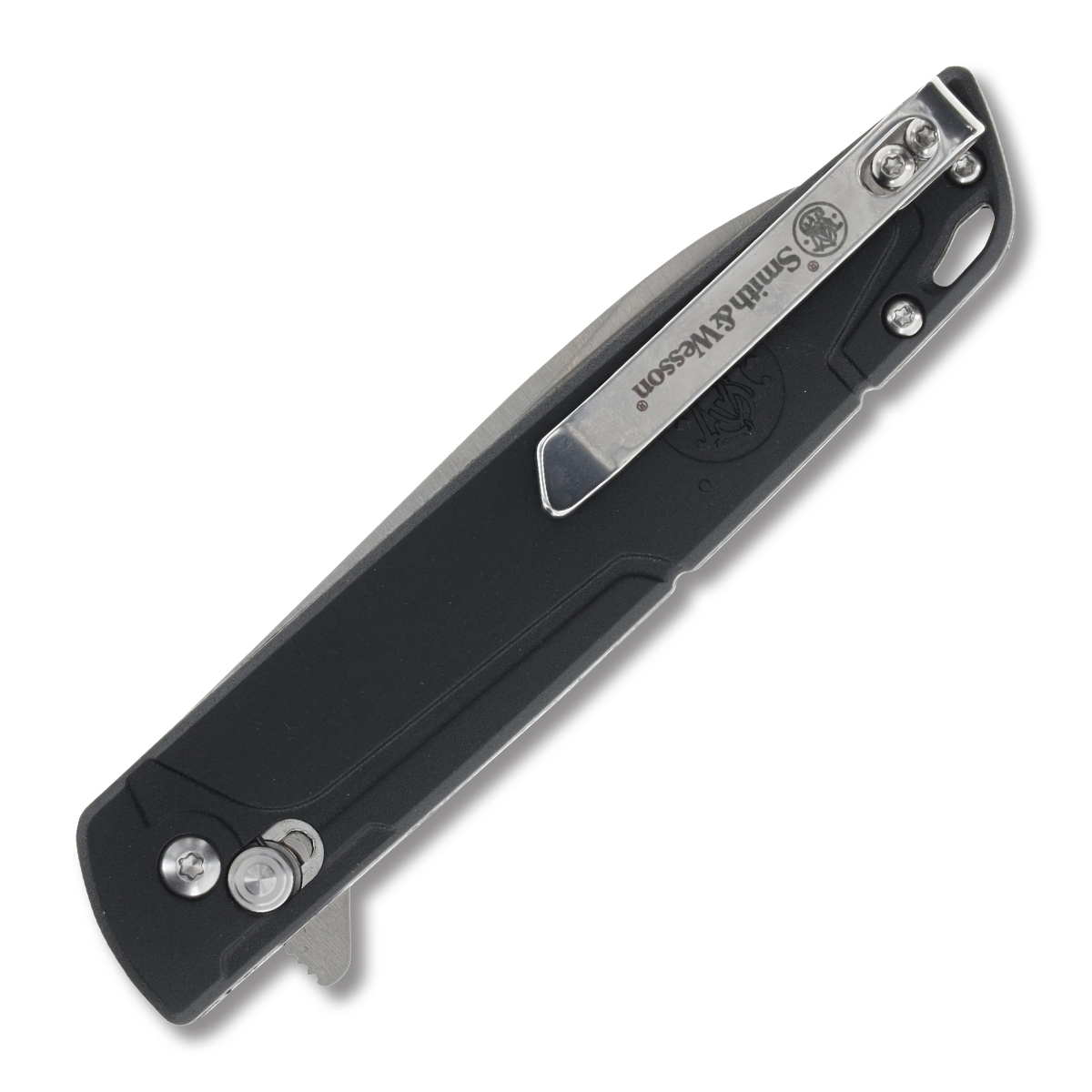 Smith and Wesson 24/7 Crossbar Folding Knife 3.25in Satin Wharncliffe Blade 1205912 View 6