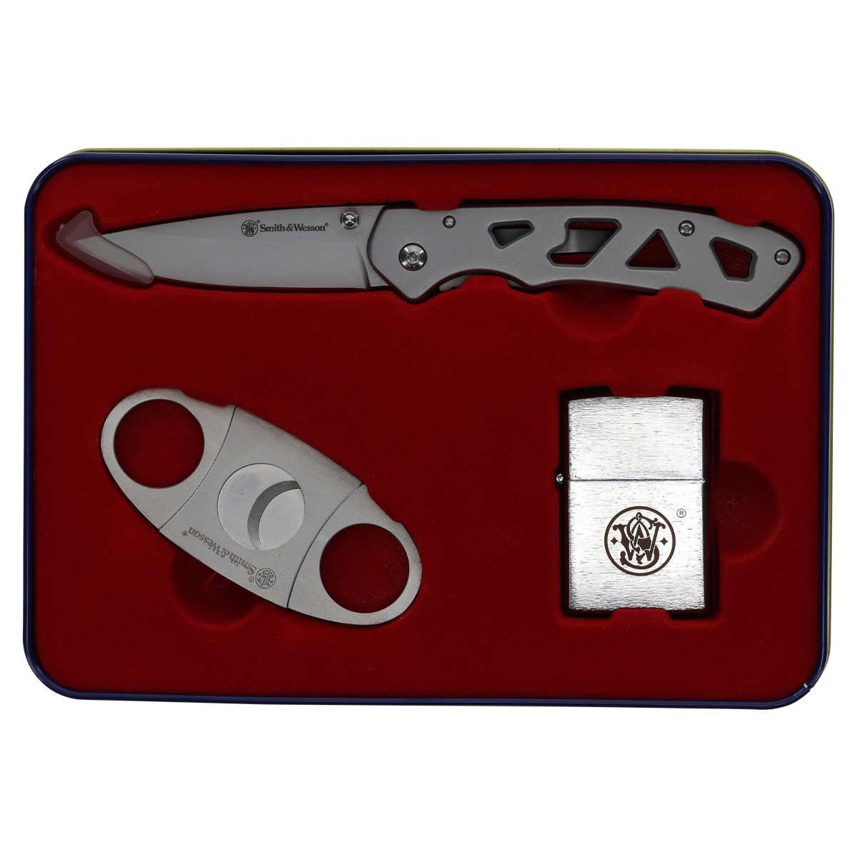 Smith & Wesson Cigar Cutter, Lighter & Knife Combo 1227074 View 6
