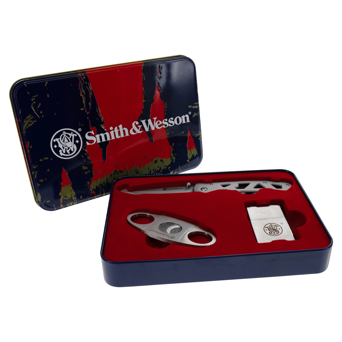 Smith & Wesson Cigar Cutter, Lighter & Knife Combo 1227074 View 7