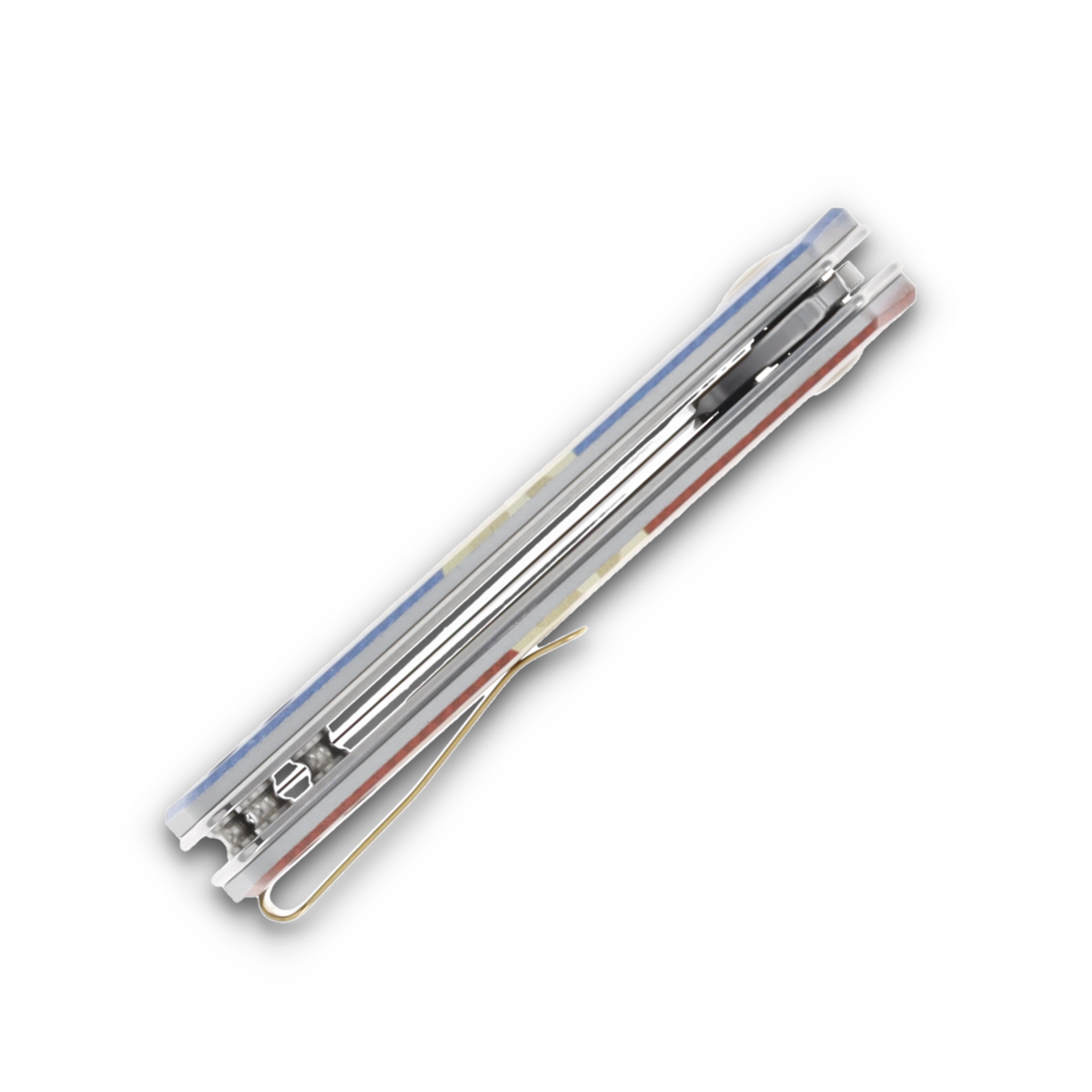 Kizer SMKW EXCLUSIVE Lieb "Annihilator" L/L UV Print Aluminum 2.38" Drop Pt V2541E10CM View 7