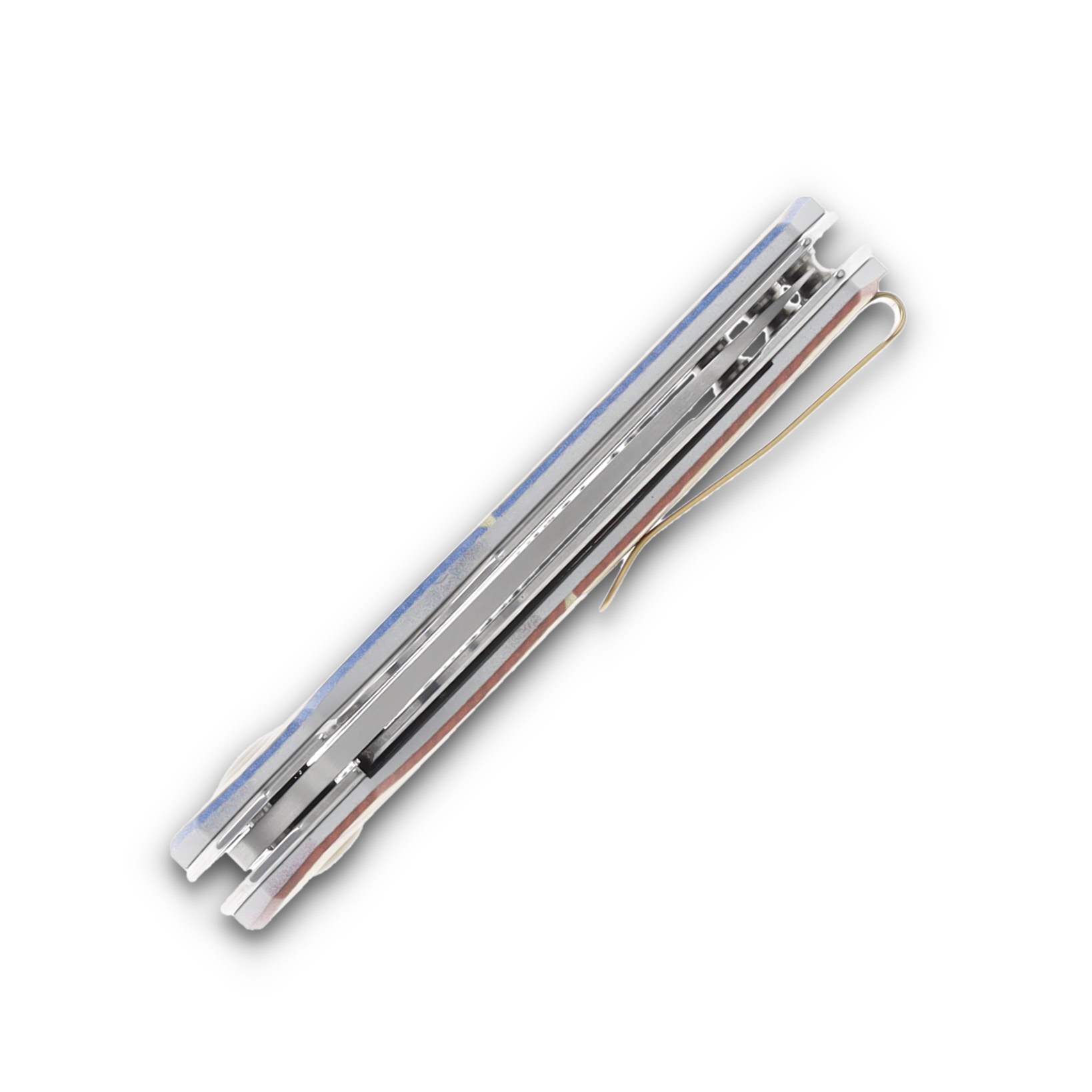 Kizer SMKW EXCLUSIVE Lieb "Annihilator" L/L UV Print Aluminum 2.38" Drop Pt V2541E10CM View 8