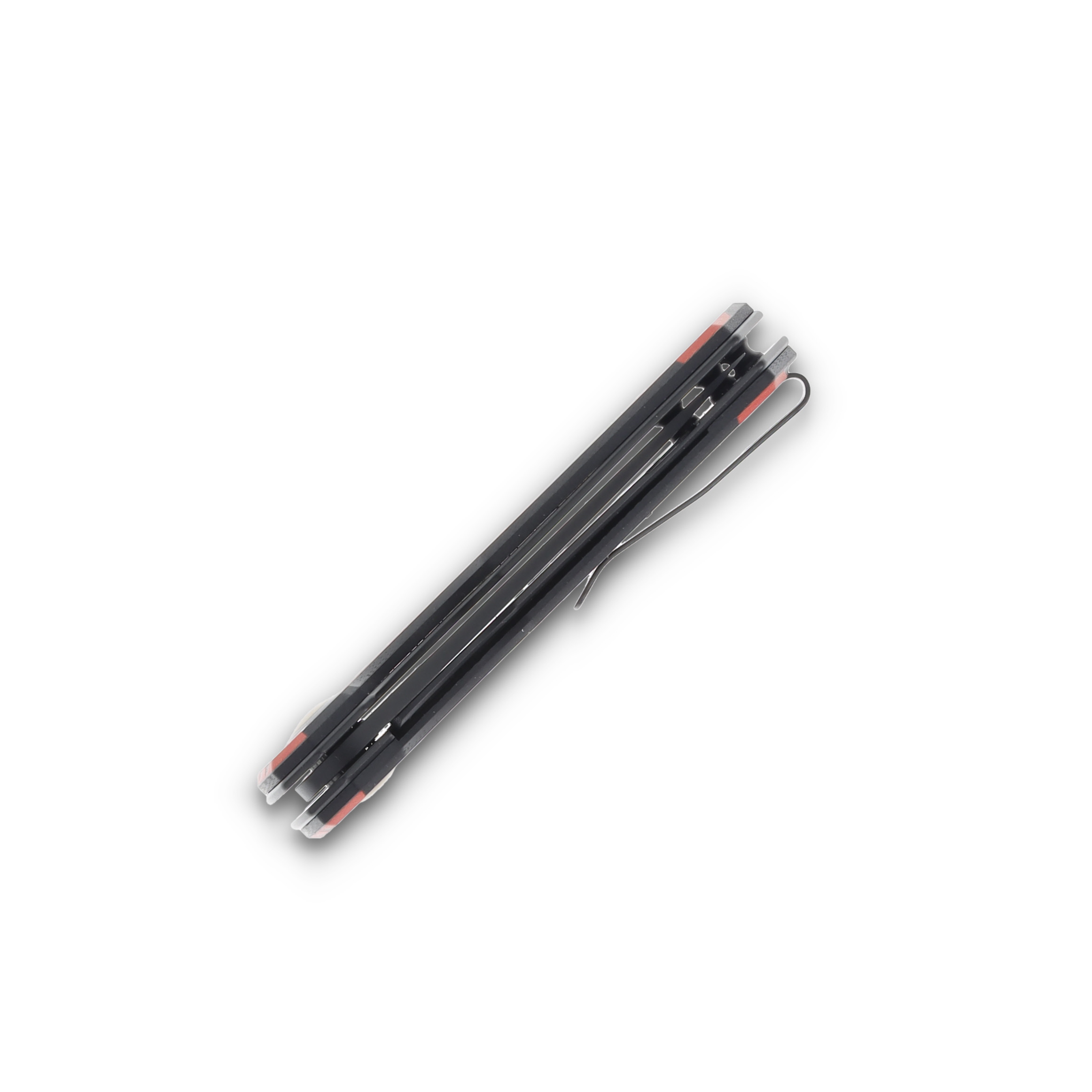 Kizer SMKW EXCLUSIVE Lieb "Darkhold" L/L Blk/Red G10 2.38” Blk Ti Drop PT V2541E16SW View 7