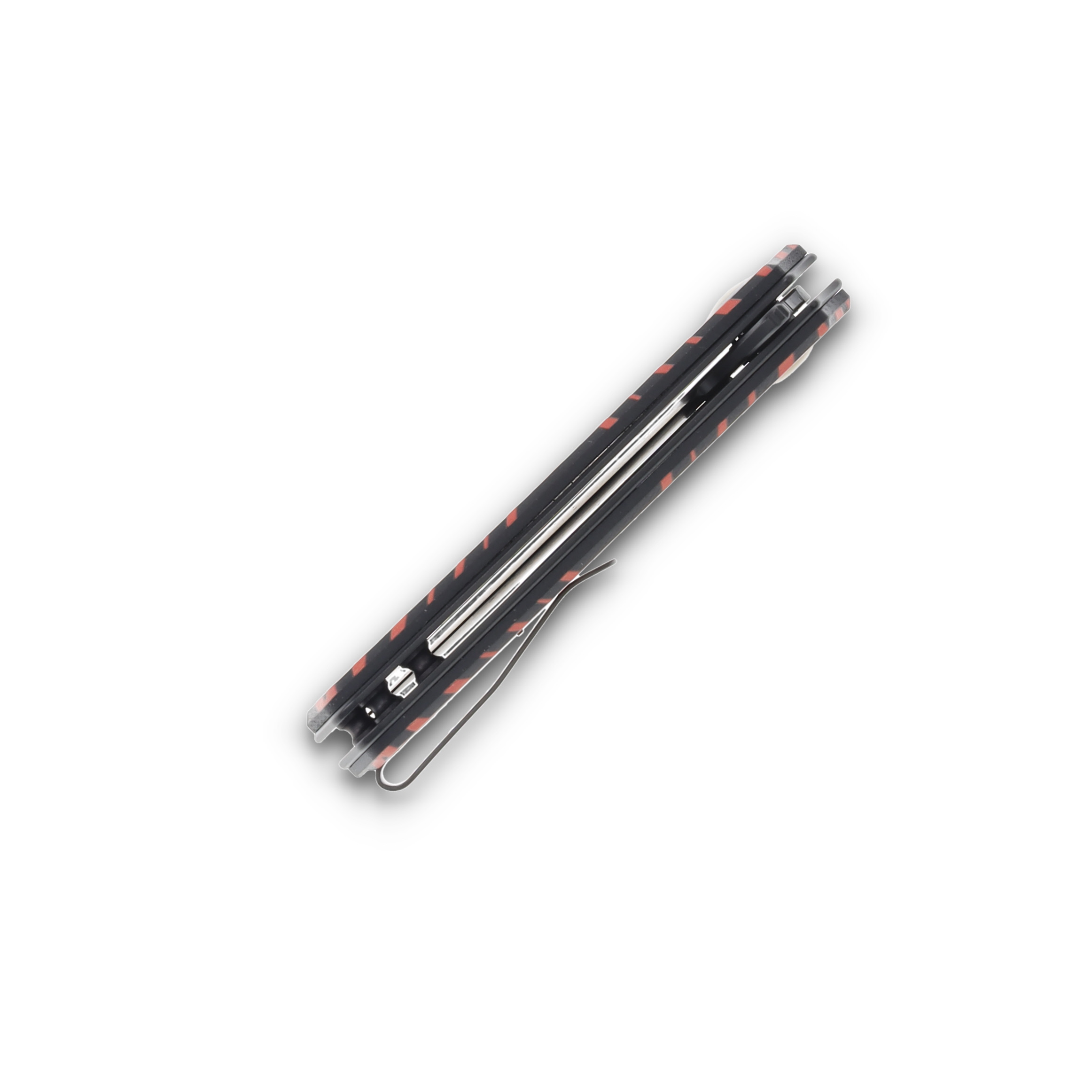 Kizer SMKW EXCLUSIVE Lieb "Darkhold" L/L Blk/Red G10 2.38” Blk Ti Drop PT V2541E16SW View 8
