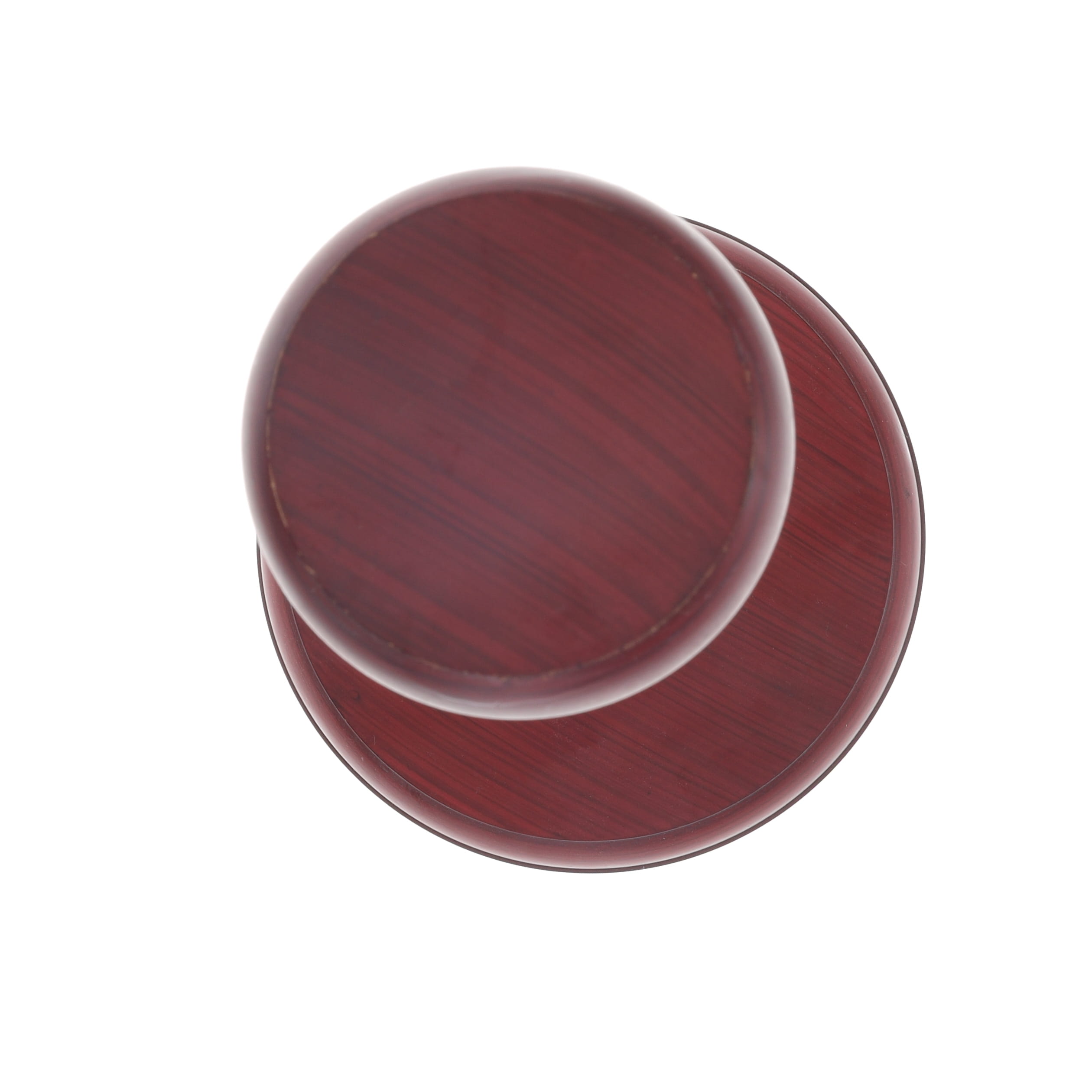 15 Inch Helmet Display Stand-Matte Mahogany DI2033 View 2