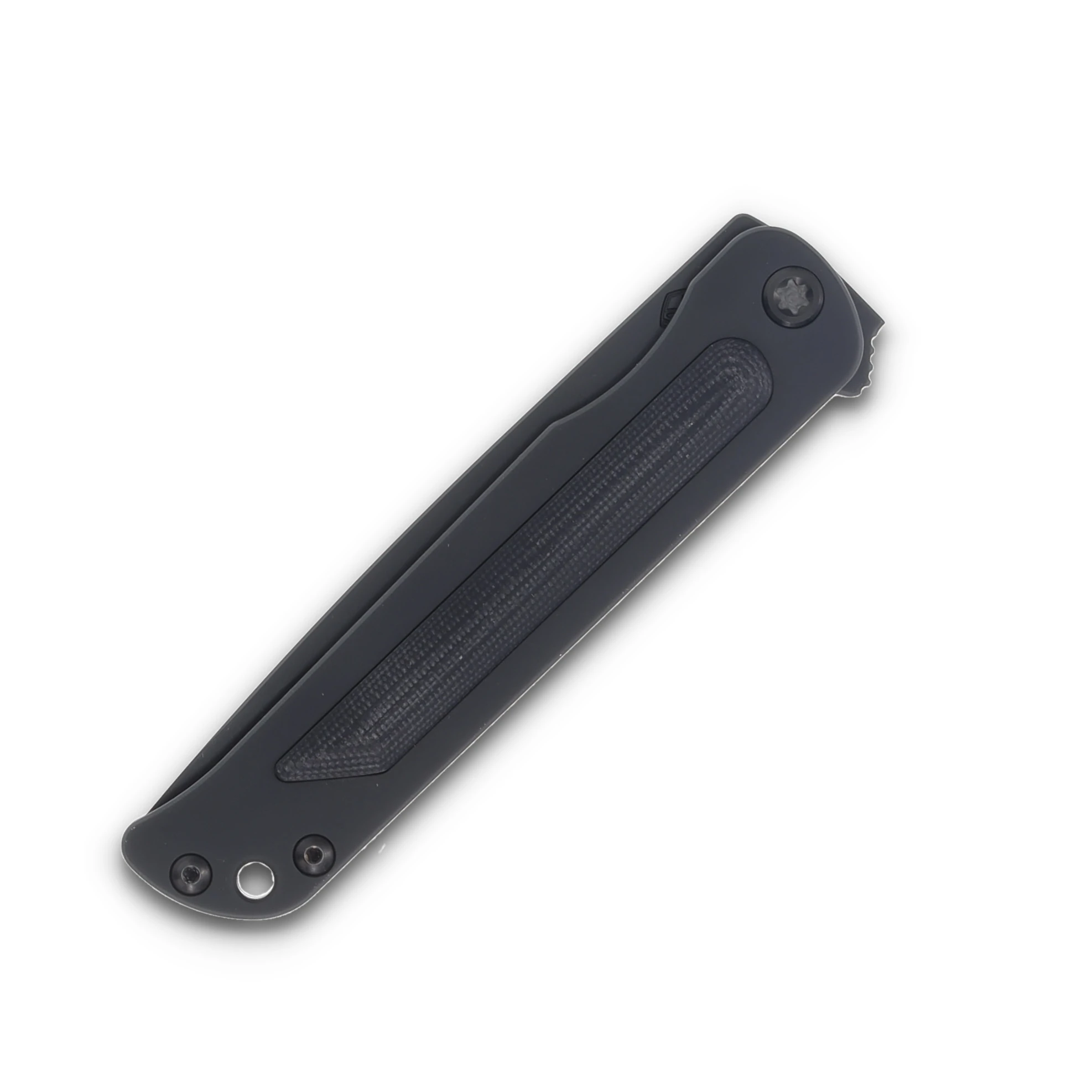 Medford T-Bone 4 Inch Plain Black DLC Drop Point Black Hardware MK2154PD-30PV-TPCP-Q4 View 6