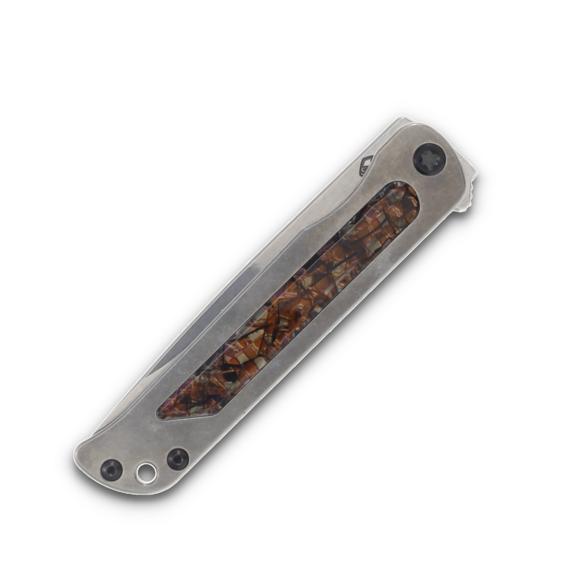 Medford T-Bone Safari 4 Inch Plain Tumbled Drop Point Black Hardware View 5