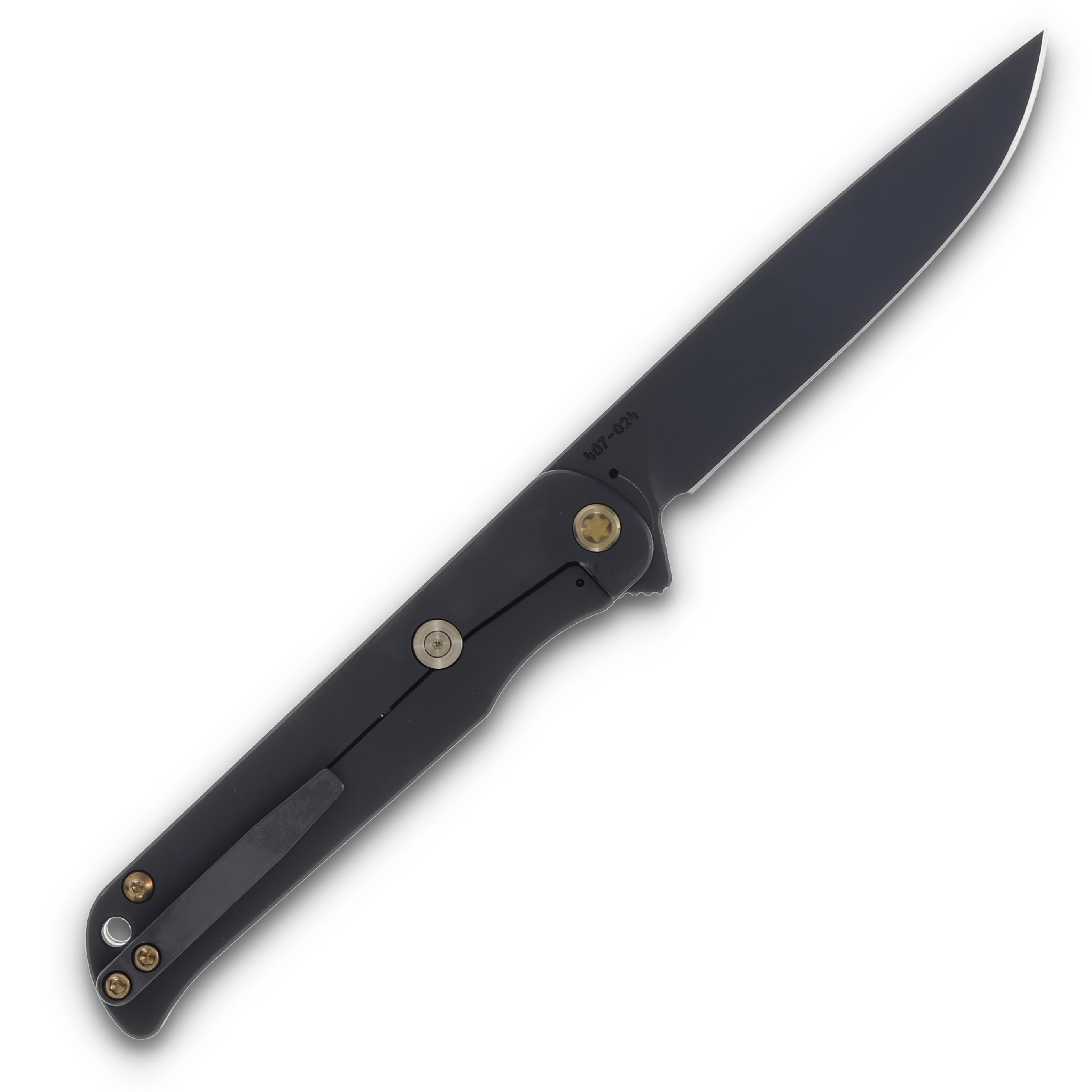 Medford T-Bone Safari 4 Inch Plain Black DLC Drop Point Black Hardware MK2154PD-30PV-T1CP-B1 View 2