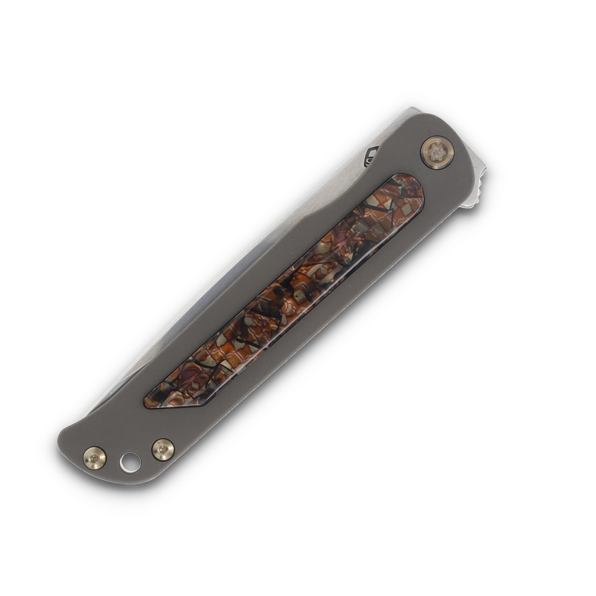 Medford T-Bone Bronze and Safari 4in Plain Tumbled Tanto Bronze Hardware MK2154TT-36A1-T1C1-Q4 View 5