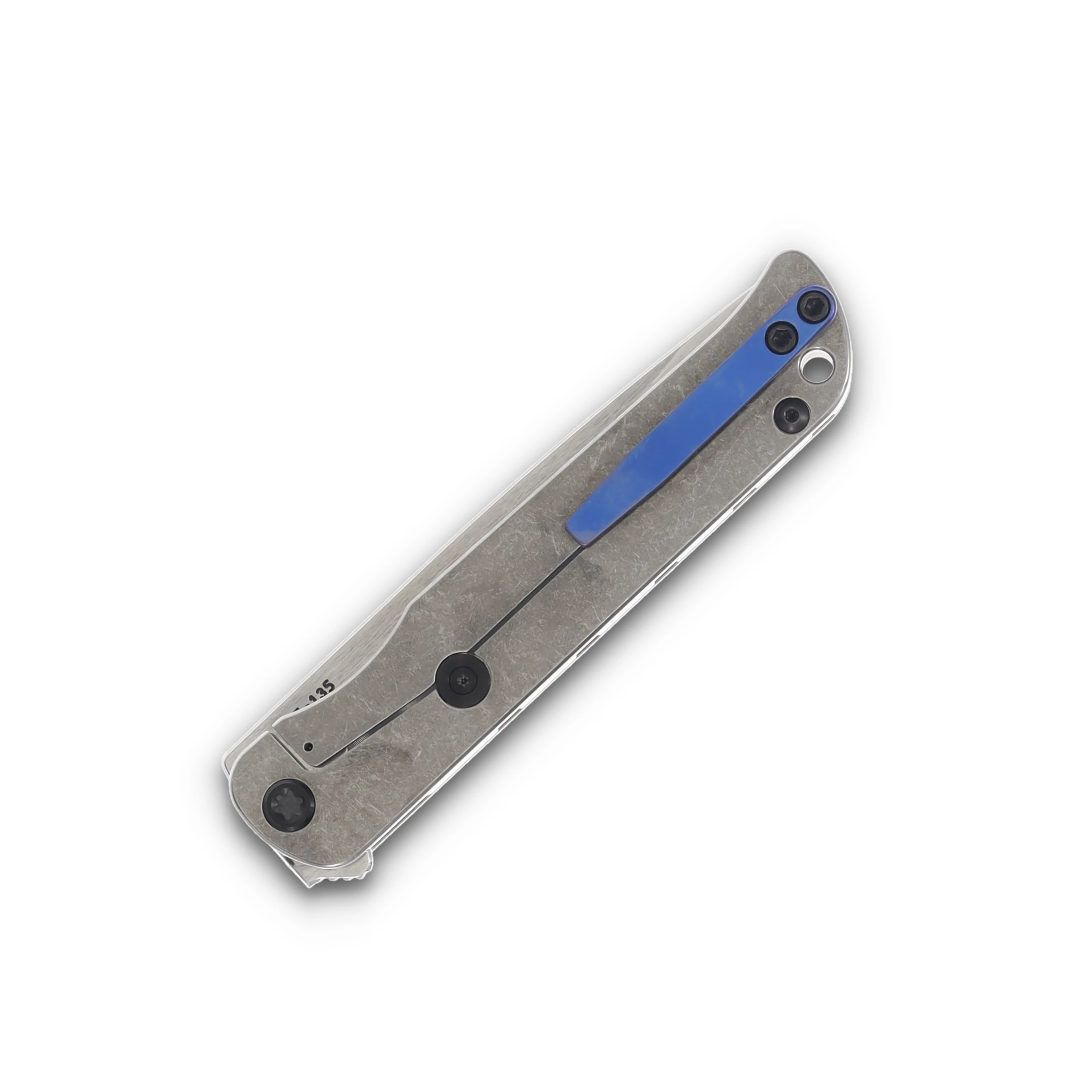 Medford T-Bone Tumbled Mosaic 4in Plain Tumbled Tanto Black Hardware MK2154TT-01TM-TPC2-Q4 View 6